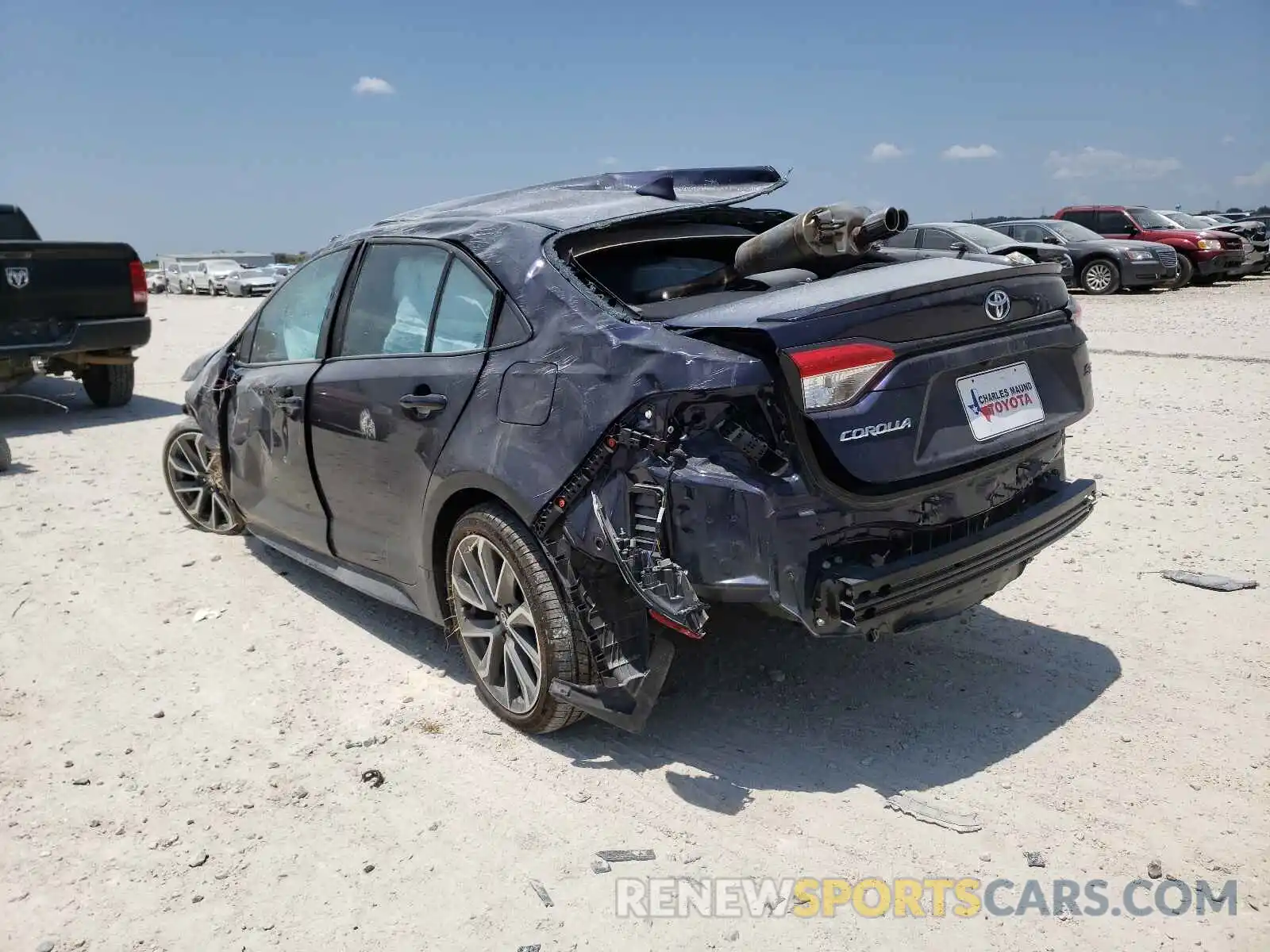 3 Photograph of a damaged car 5YFS4MCE2MP089934 TOYOTA COROLLA 2021