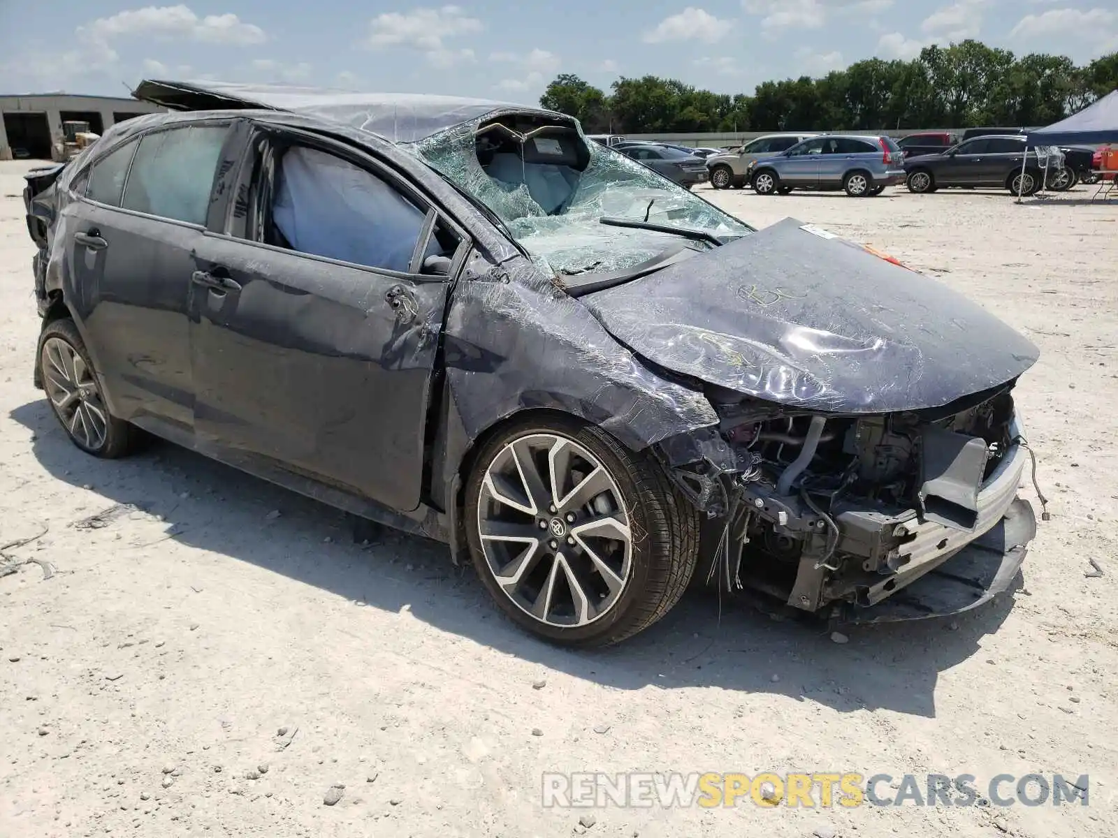 9 Photograph of a damaged car 5YFS4MCE2MP089934 TOYOTA COROLLA 2021