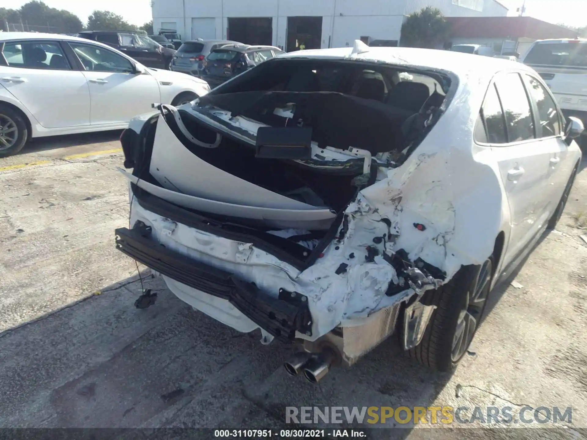 6 Photograph of a damaged car 5YFS4MCE2MP090341 TOYOTA COROLLA 2021