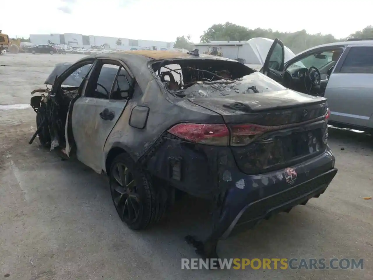 3 Photograph of a damaged car 5YFS4MCE2MP091022 TOYOTA COROLLA 2021