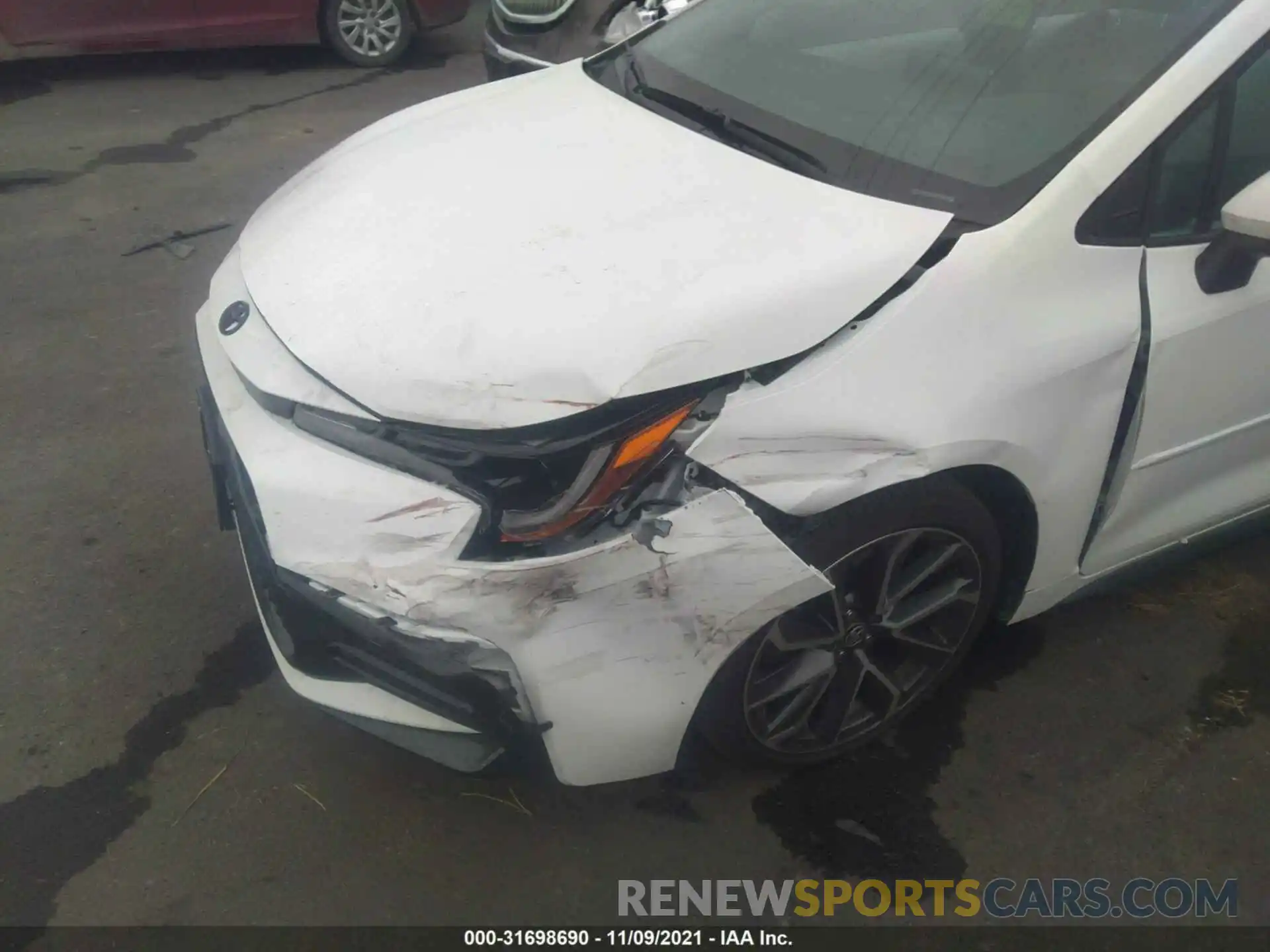 6 Photograph of a damaged car 5YFS4MCE2MP091229 TOYOTA COROLLA 2021