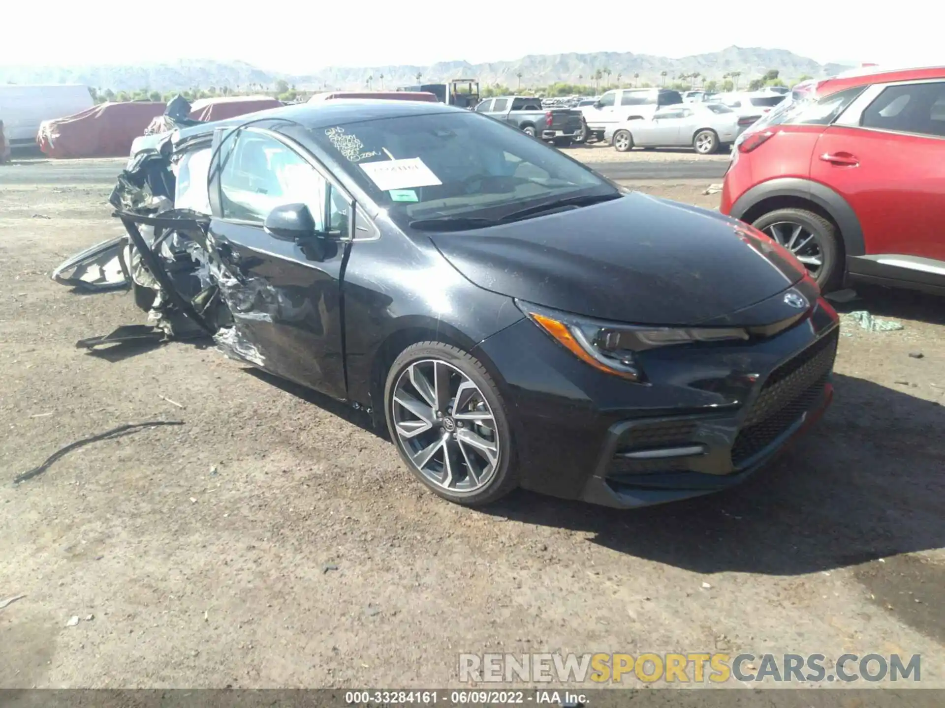 1 Photograph of a damaged car 5YFS4MCE2MP092901 TOYOTA COROLLA 2021