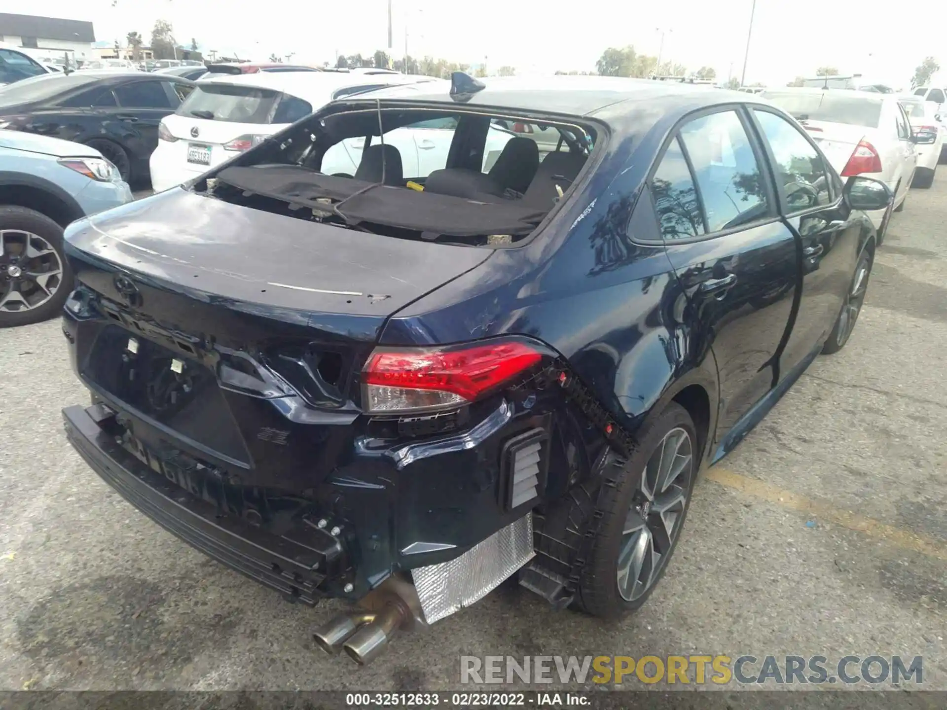 4 Photograph of a damaged car 5YFS4MCE2MP094051 TOYOTA COROLLA 2021