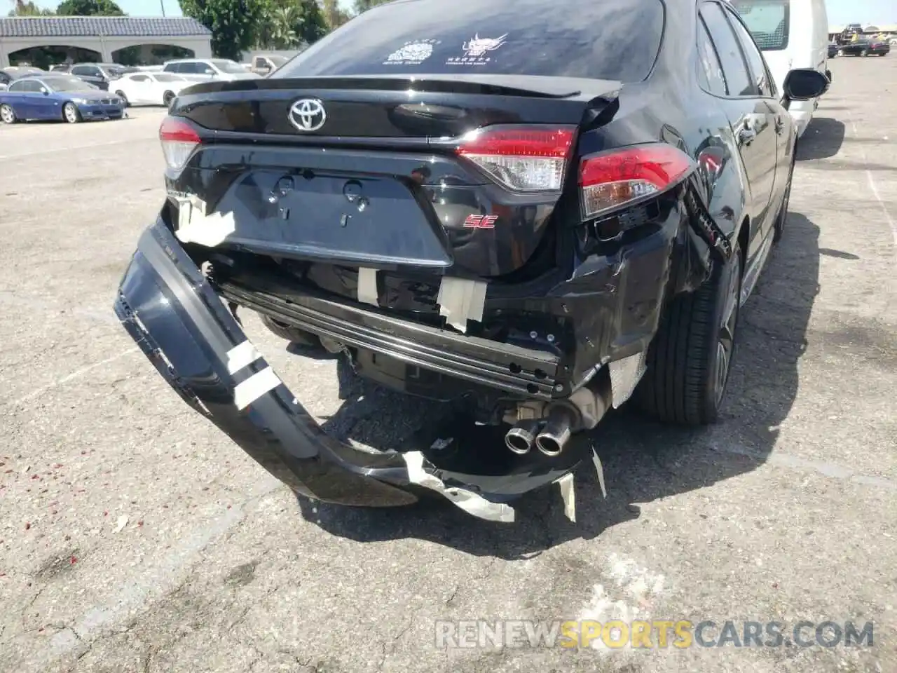 9 Photograph of a damaged car 5YFS4MCE2MP094079 TOYOTA COROLLA 2021