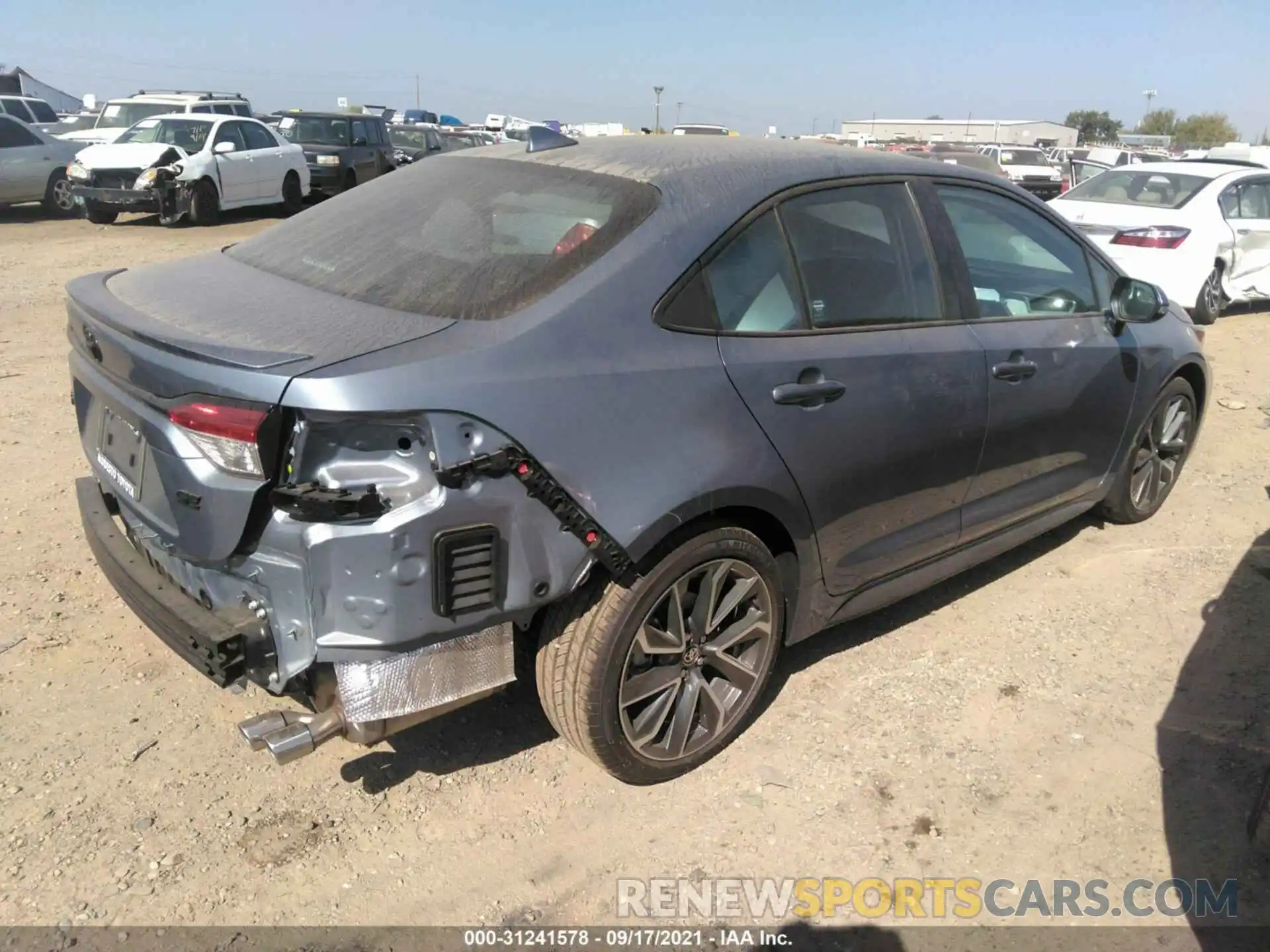 4 Photograph of a damaged car 5YFS4MCE2MP094857 TOYOTA COROLLA 2021