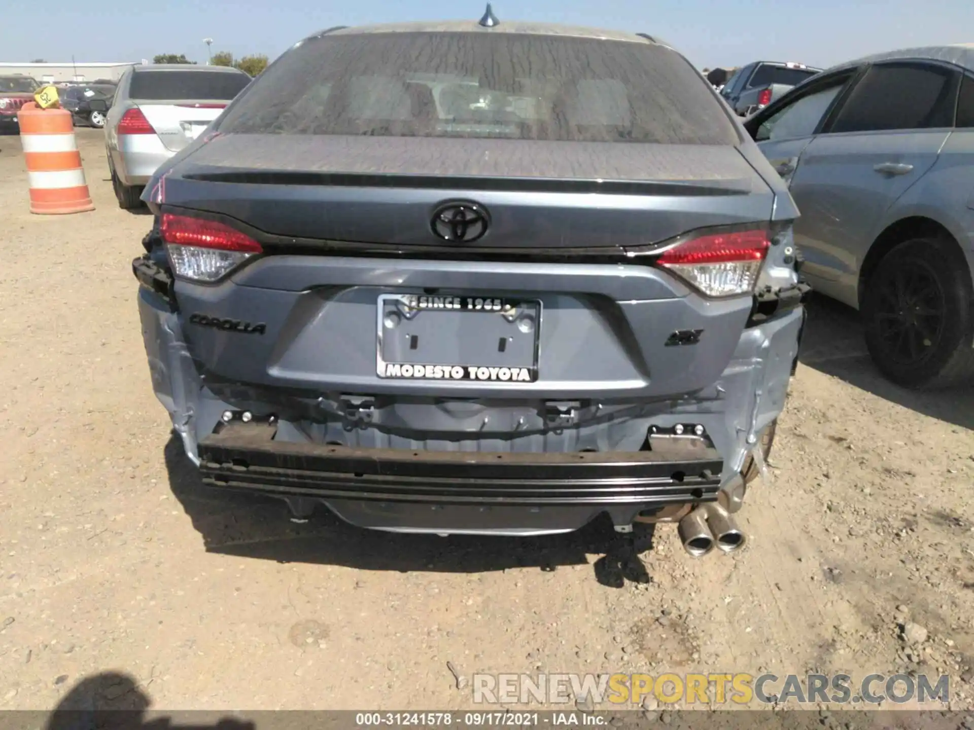 6 Photograph of a damaged car 5YFS4MCE2MP094857 TOYOTA COROLLA 2021