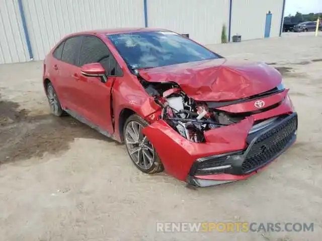 1 Photograph of a damaged car 5YFS4MCE2MP095135 TOYOTA COROLLA 2021