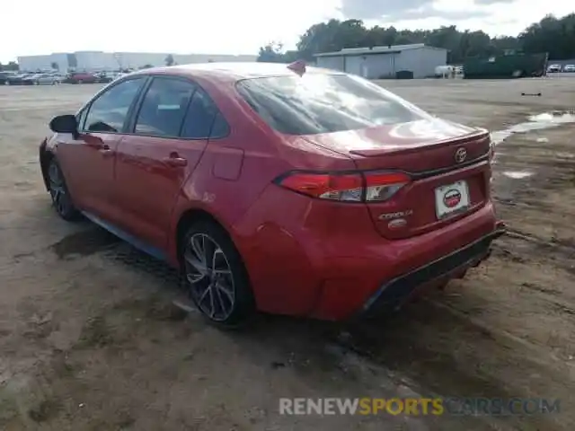 3 Photograph of a damaged car 5YFS4MCE2MP095135 TOYOTA COROLLA 2021