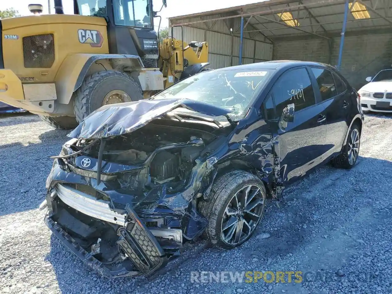 2 Photograph of a damaged car 5YFS4MCE2MP095832 TOYOTA COROLLA 2021