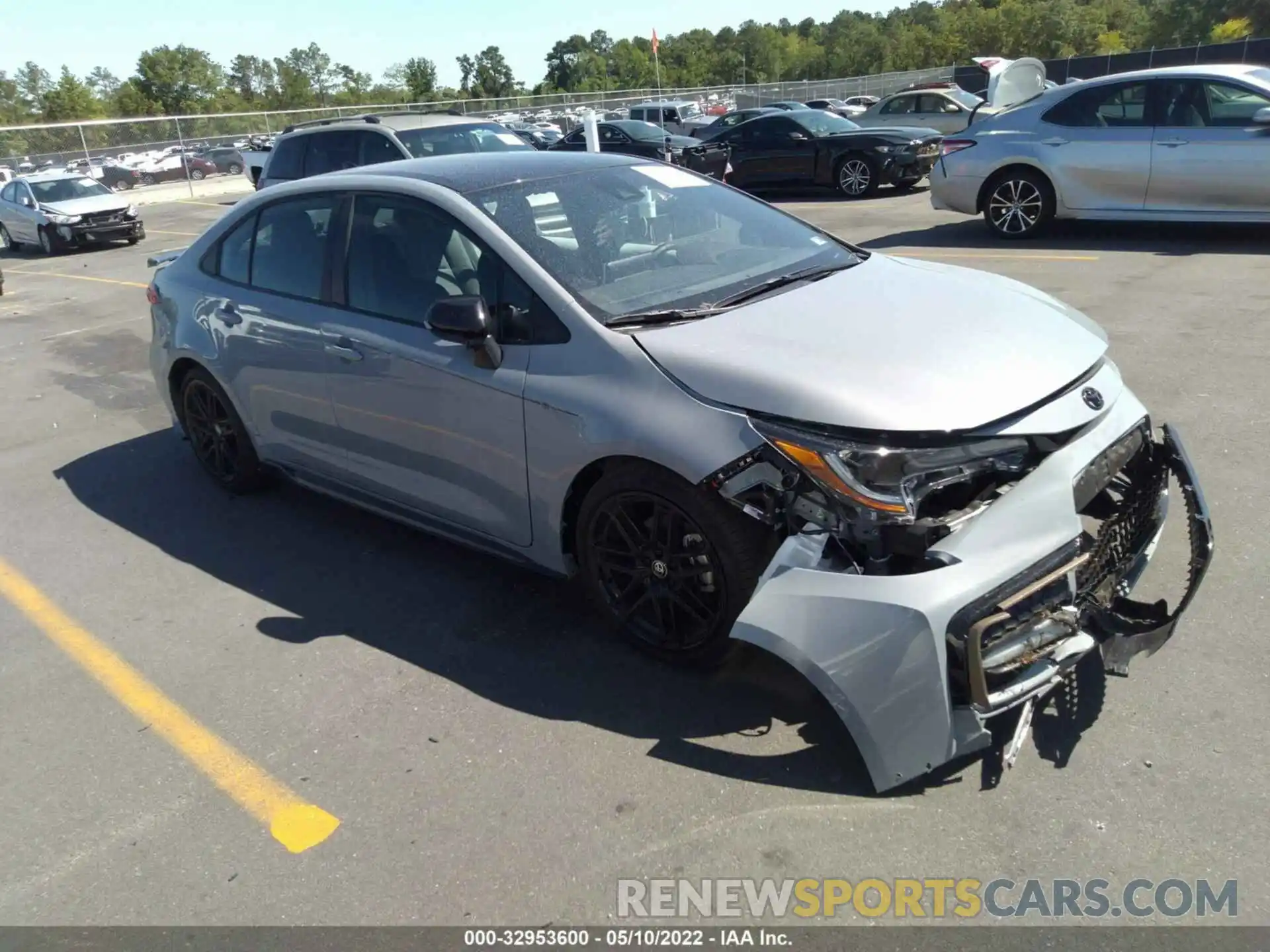 1 Photograph of a damaged car 5YFS4MCE2MP097774 TOYOTA COROLLA 2021