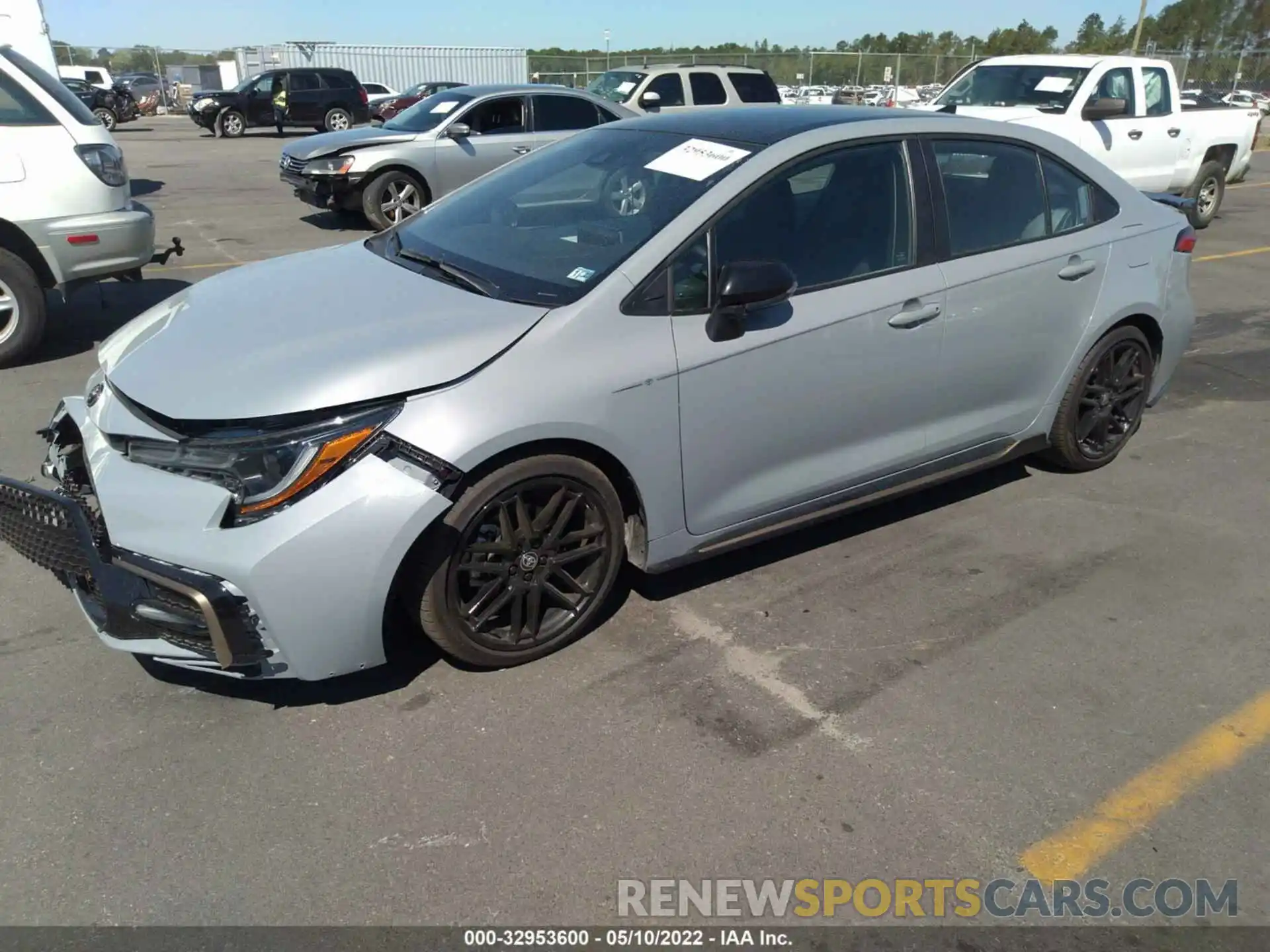 2 Photograph of a damaged car 5YFS4MCE2MP097774 TOYOTA COROLLA 2021