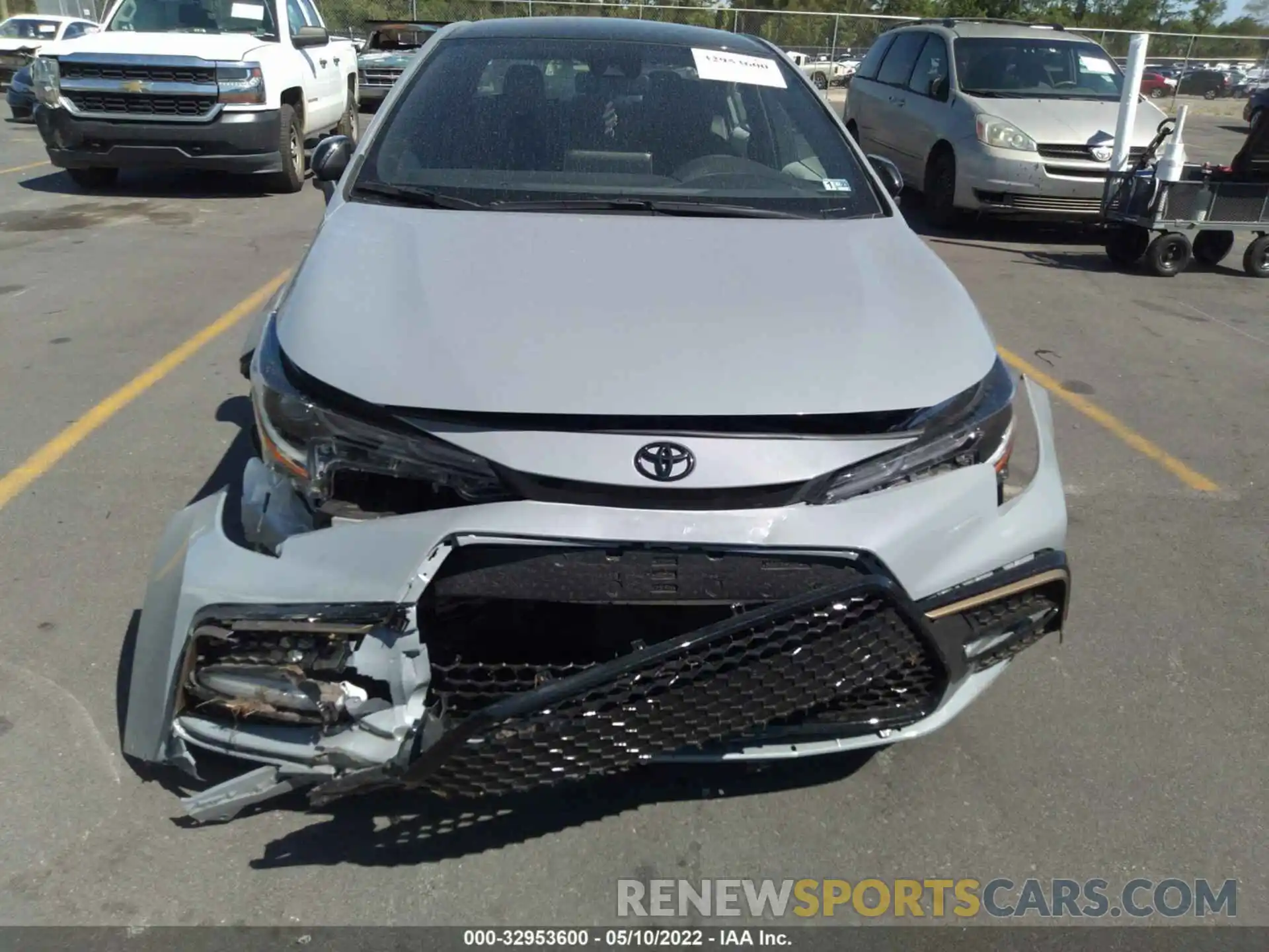 6 Photograph of a damaged car 5YFS4MCE2MP097774 TOYOTA COROLLA 2021