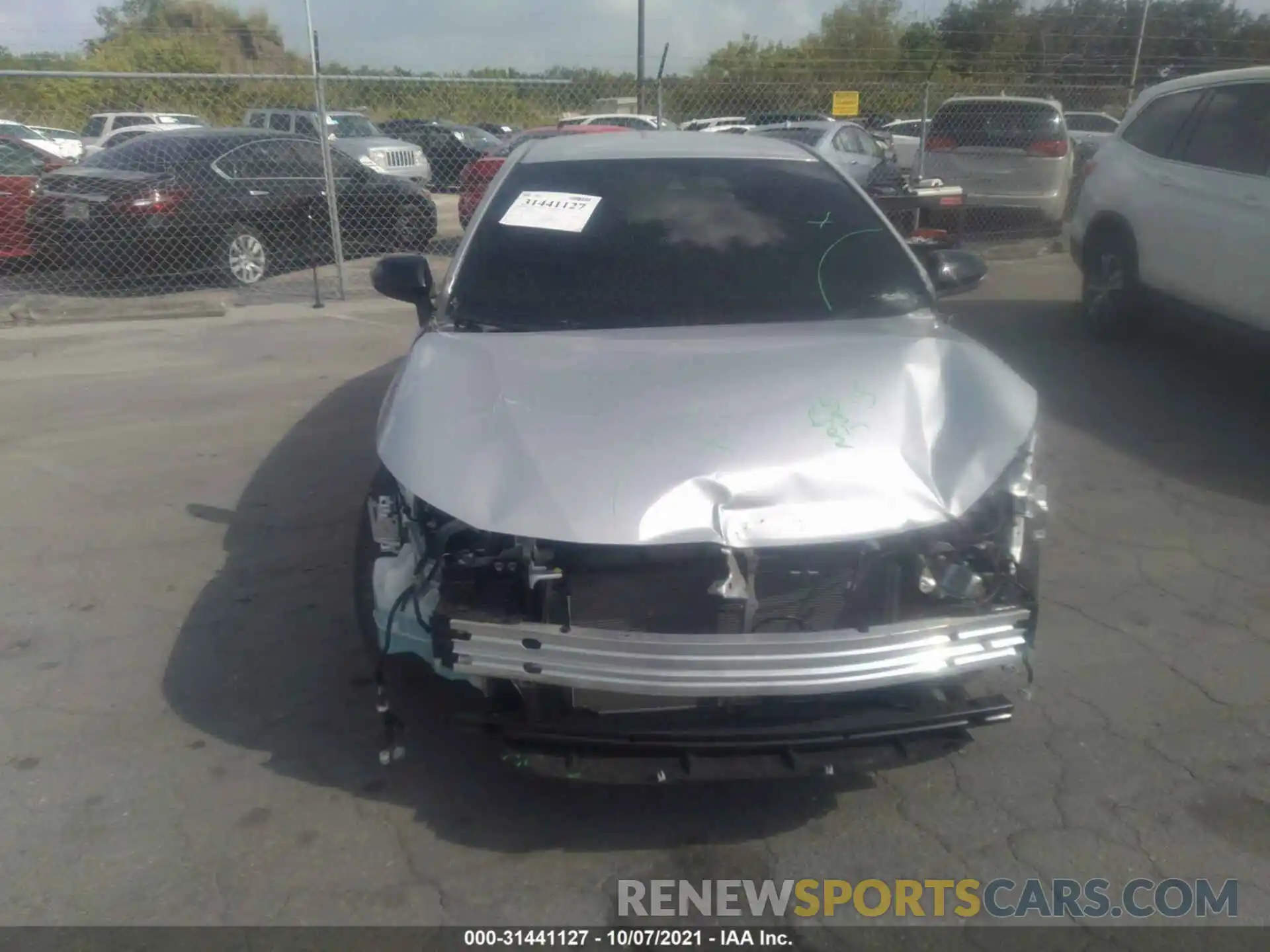 6 Photograph of a damaged car 5YFS4MCE3MP057994 TOYOTA COROLLA 2021