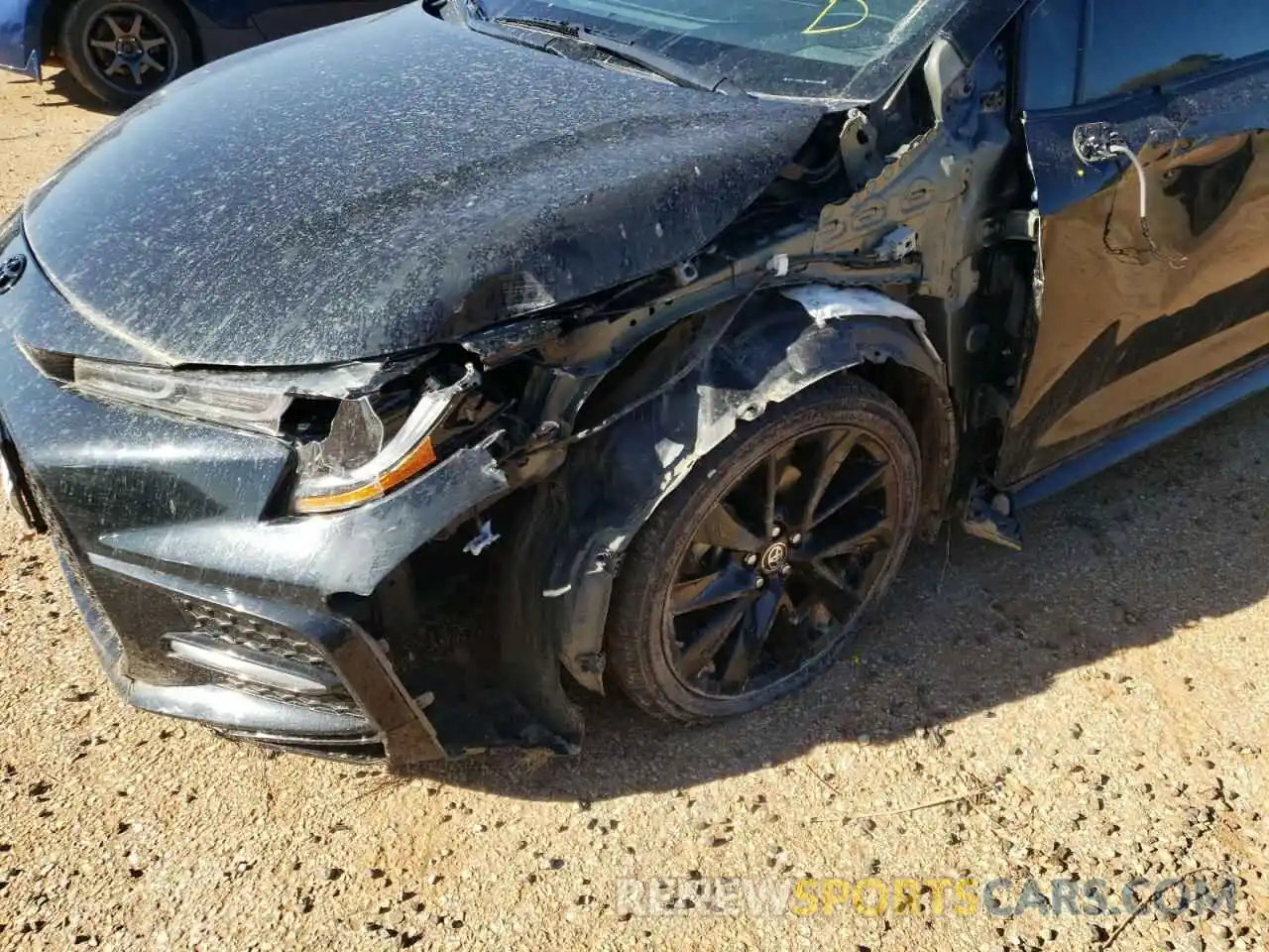 9 Photograph of a damaged car 5YFS4MCE3MP060300 TOYOTA COROLLA 2021