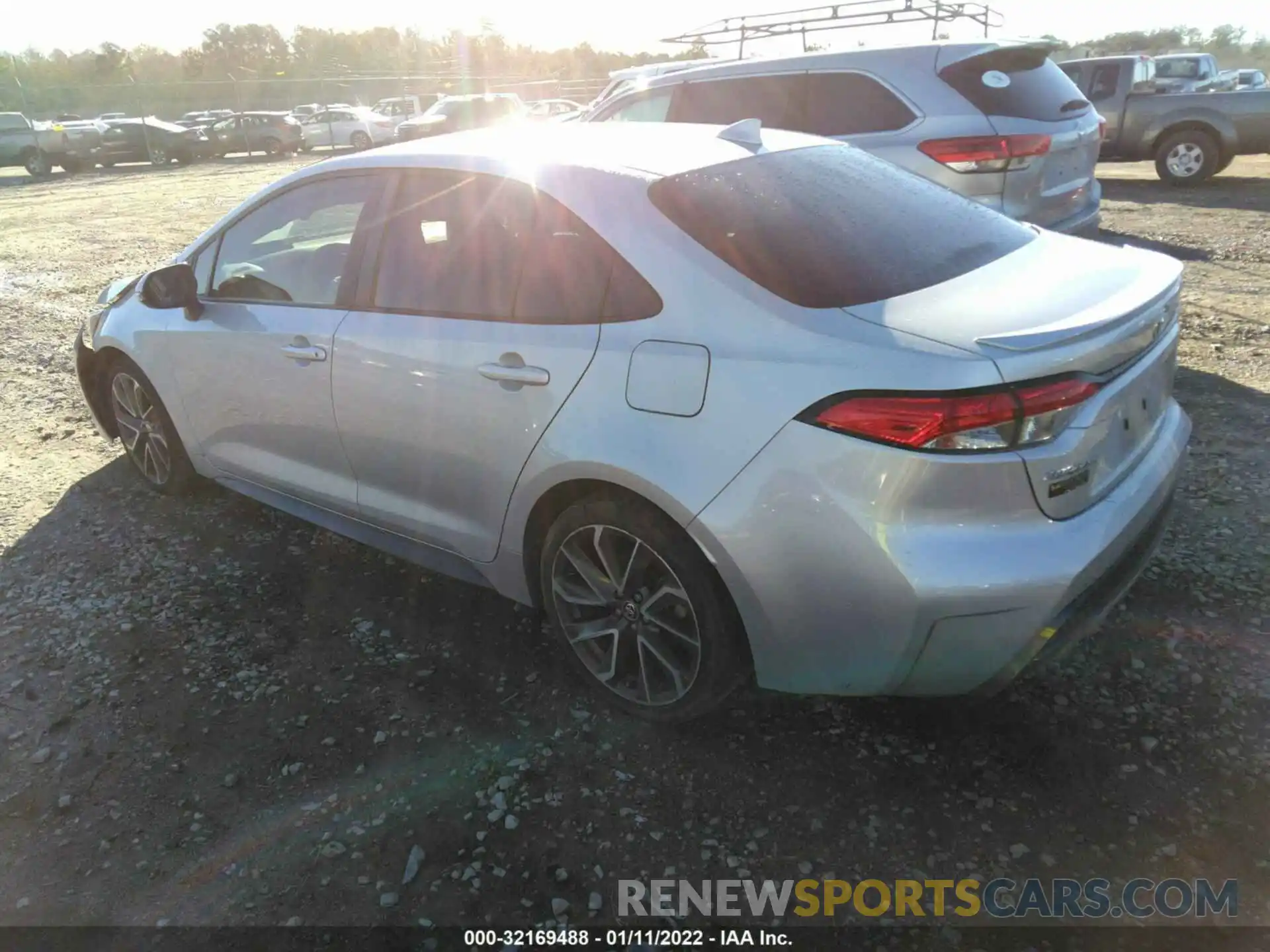 3 Photograph of a damaged car 5YFS4MCE3MP060751 TOYOTA COROLLA 2021