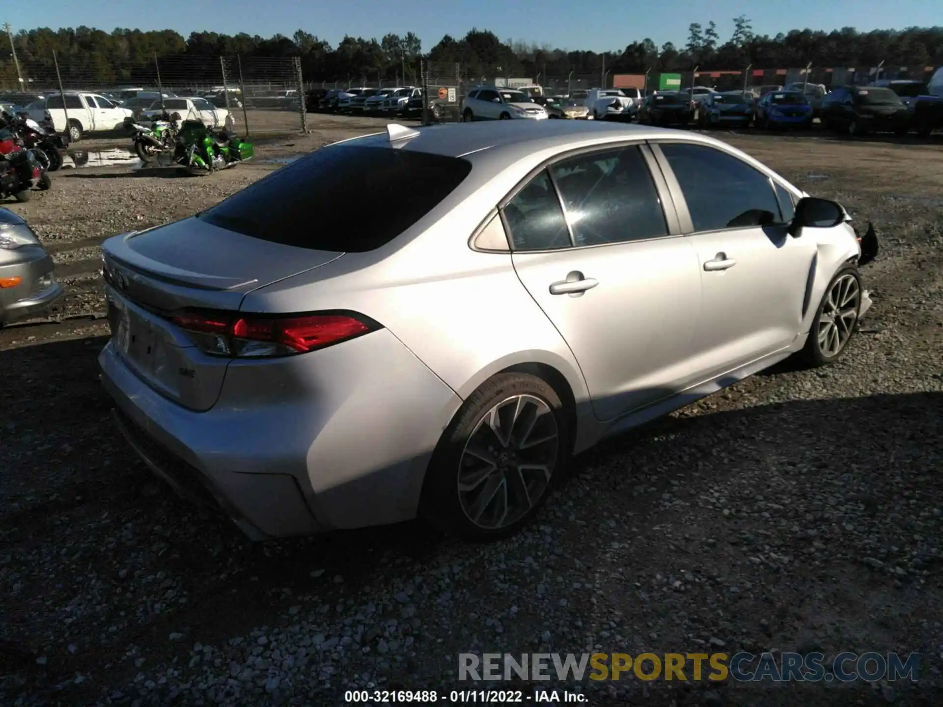 4 Photograph of a damaged car 5YFS4MCE3MP060751 TOYOTA COROLLA 2021