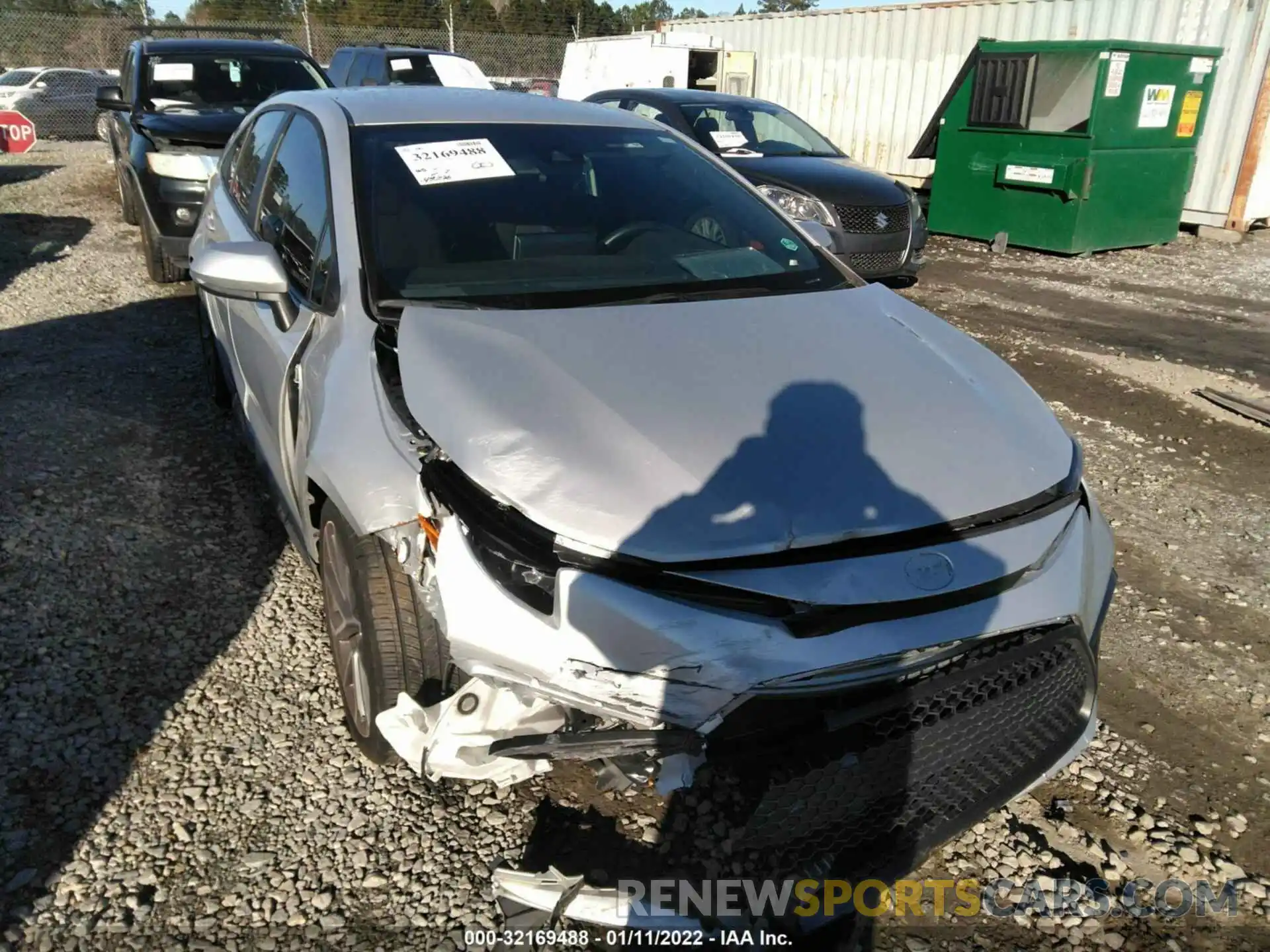 6 Photograph of a damaged car 5YFS4MCE3MP060751 TOYOTA COROLLA 2021