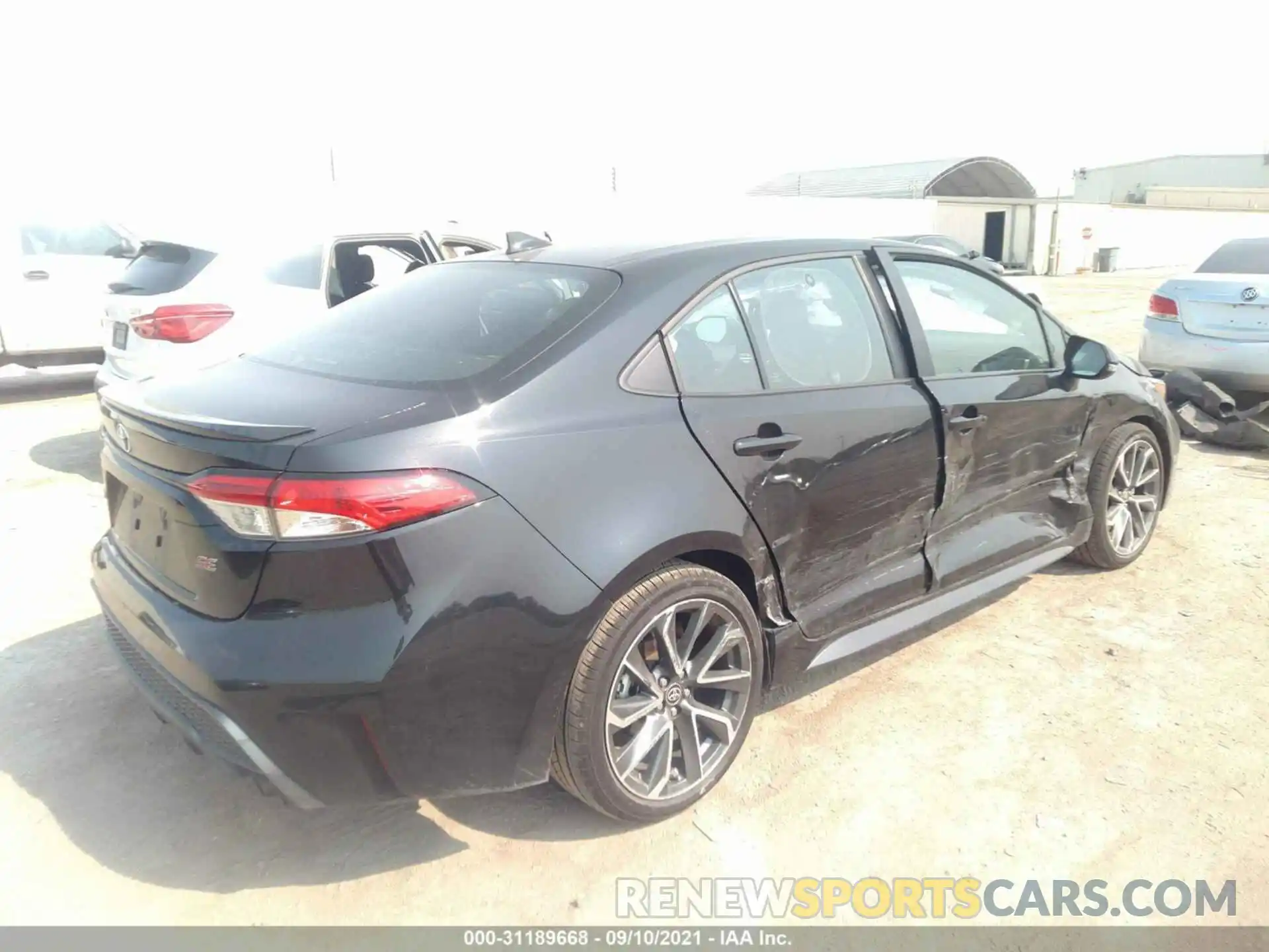 4 Photograph of a damaged car 5YFS4MCE3MP064668 TOYOTA COROLLA 2021