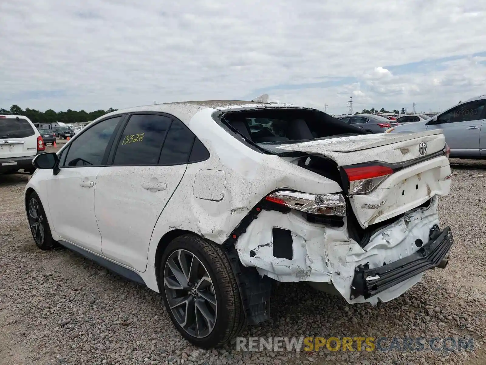 3 Photograph of a damaged car 5YFS4MCE3MP066050 TOYOTA COROLLA 2021