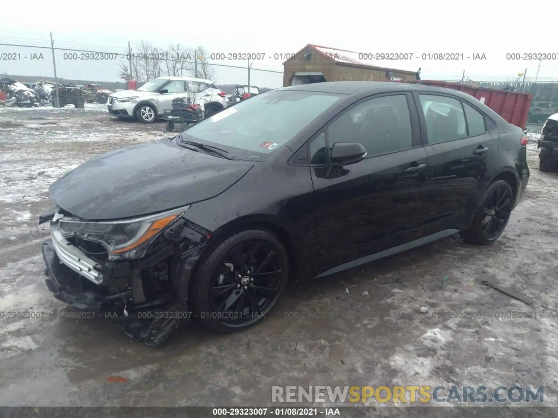 2 Photograph of a damaged car 5YFS4MCE3MP066274 TOYOTA COROLLA 2021