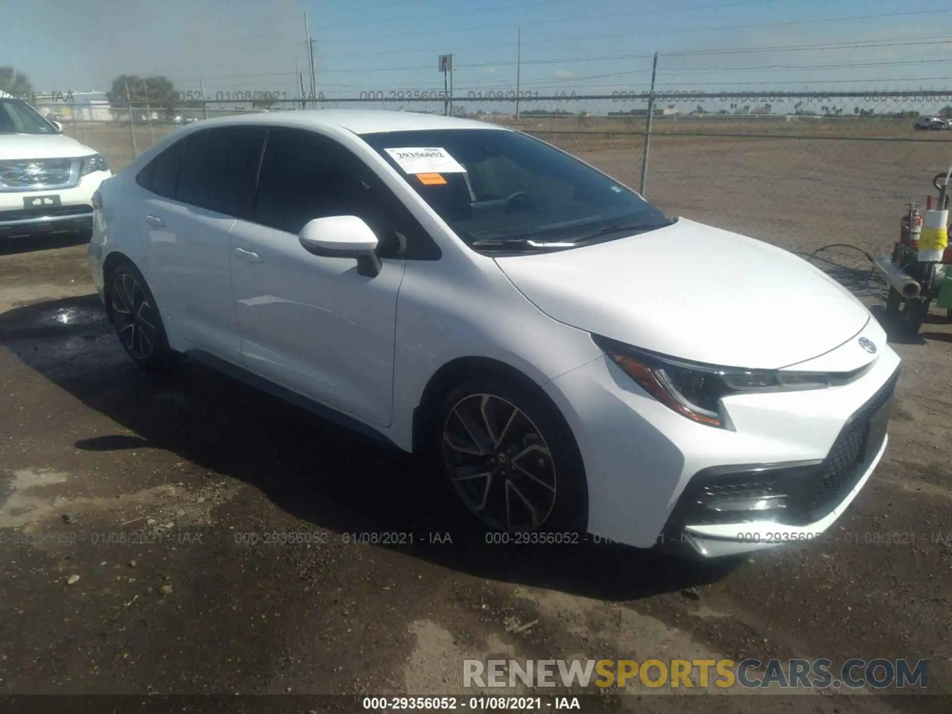 1 Photograph of a damaged car 5YFS4MCE3MP066579 TOYOTA COROLLA 2021