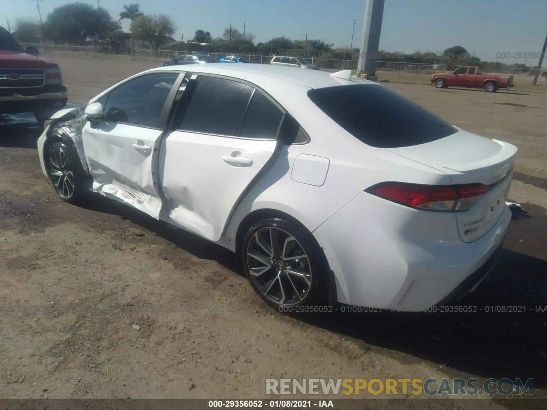 3 Photograph of a damaged car 5YFS4MCE3MP066579 TOYOTA COROLLA 2021