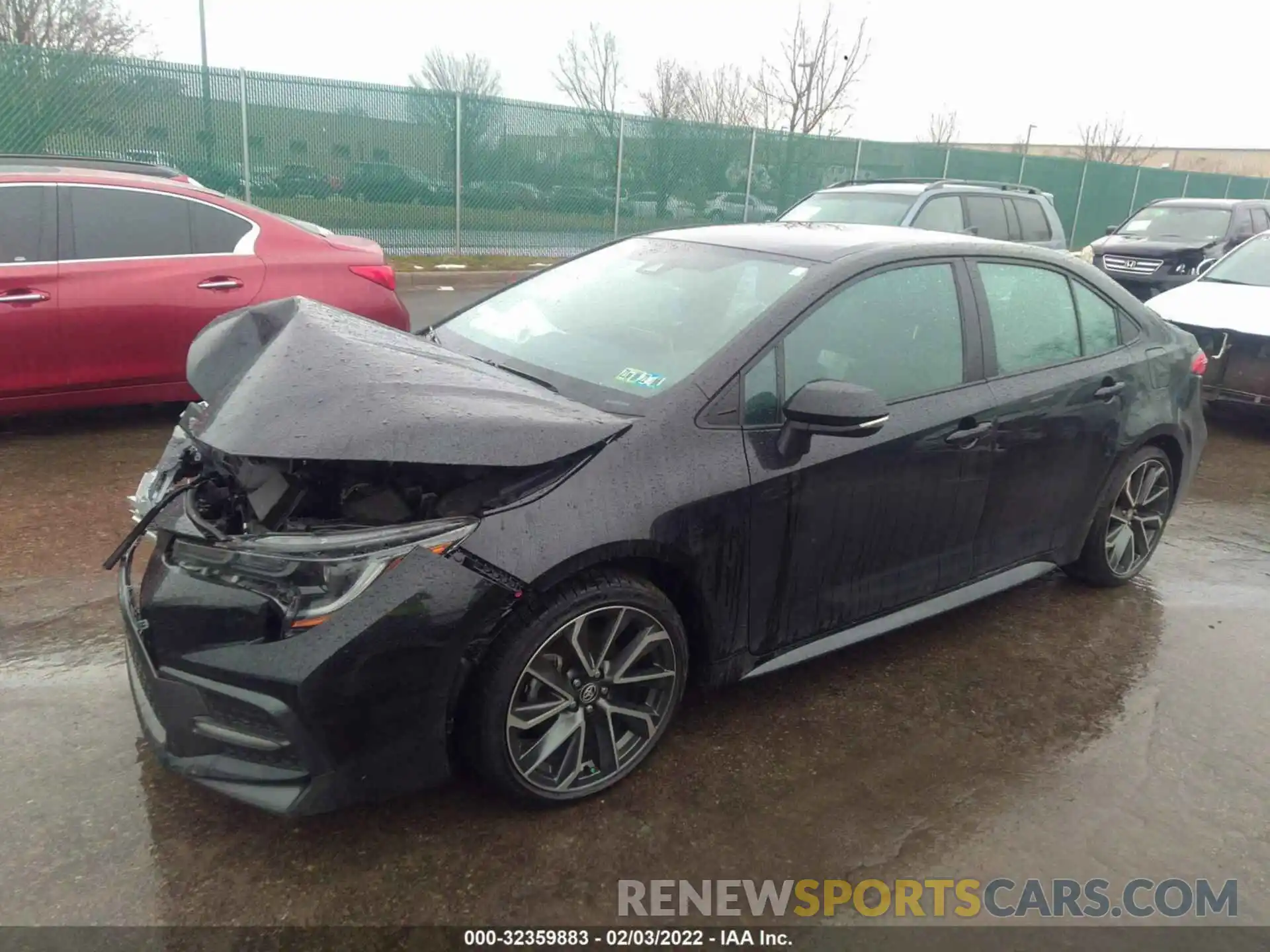 2 Photograph of a damaged car 5YFS4MCE3MP069028 TOYOTA COROLLA 2021