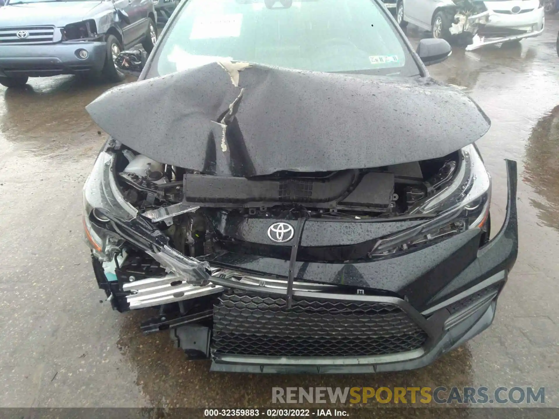 6 Photograph of a damaged car 5YFS4MCE3MP069028 TOYOTA COROLLA 2021