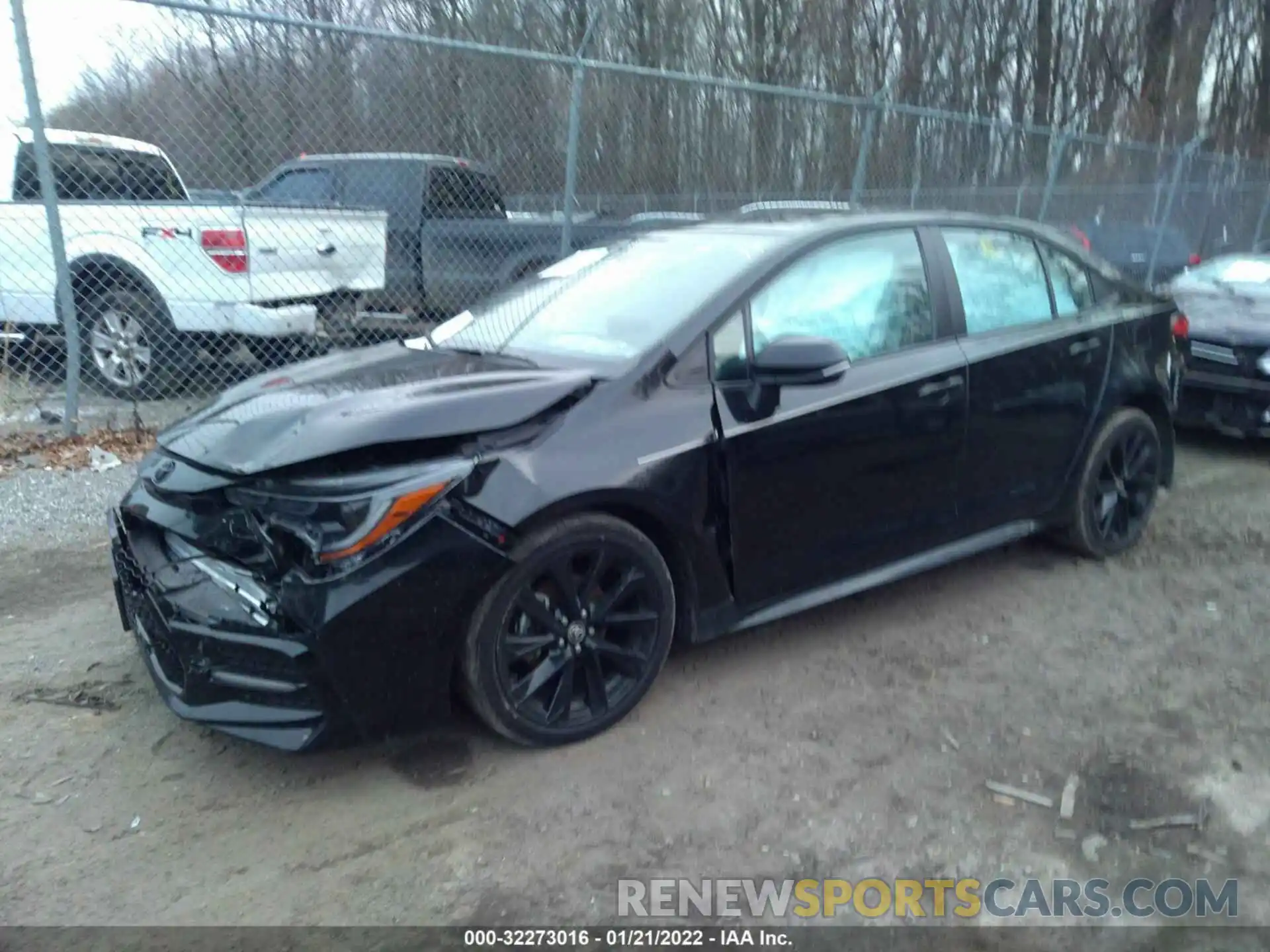 2 Photograph of a damaged car 5YFS4MCE3MP069465 TOYOTA COROLLA 2021