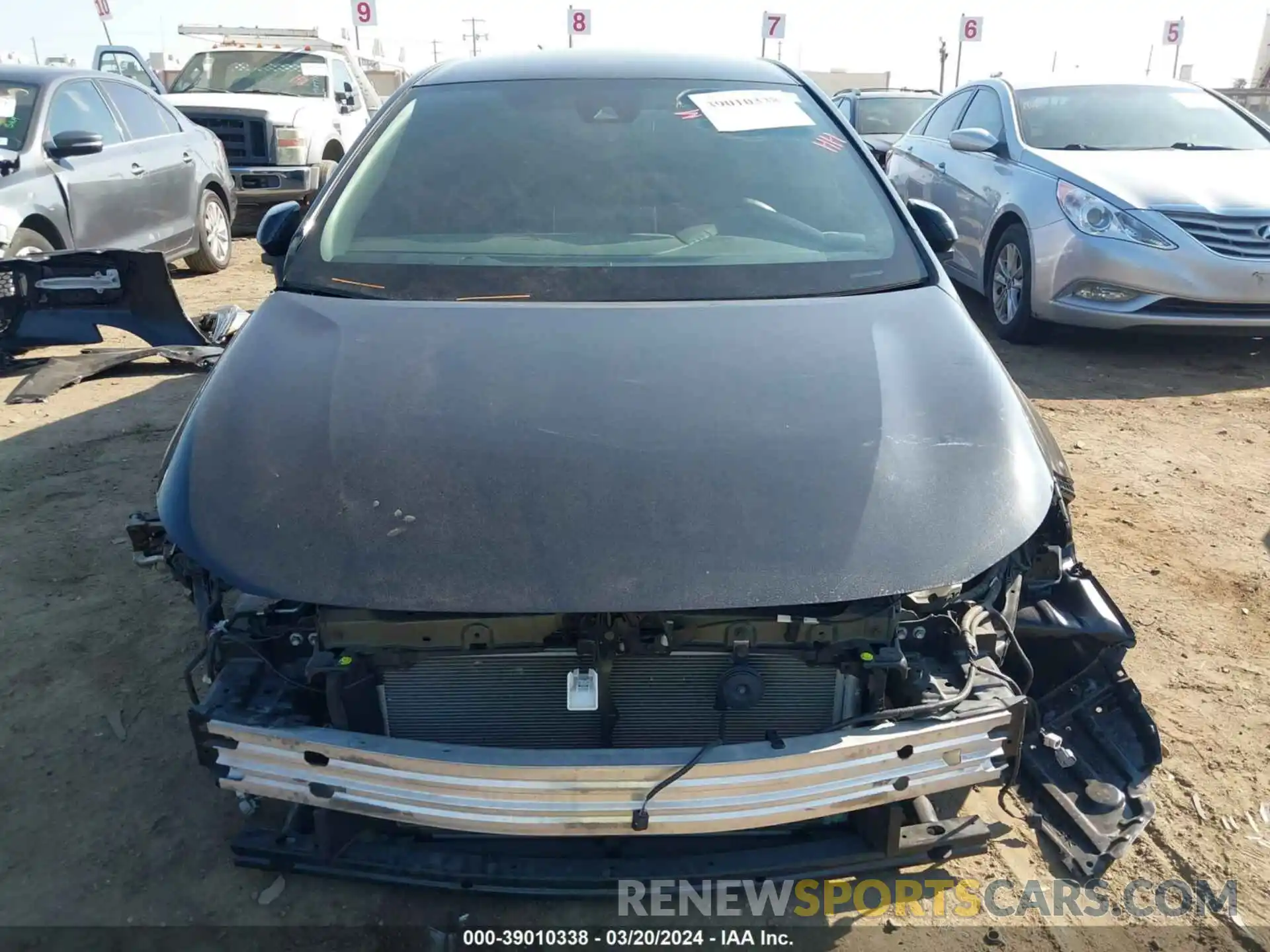 13 Photograph of a damaged car 5YFS4MCE3MP069921 TOYOTA COROLLA 2021