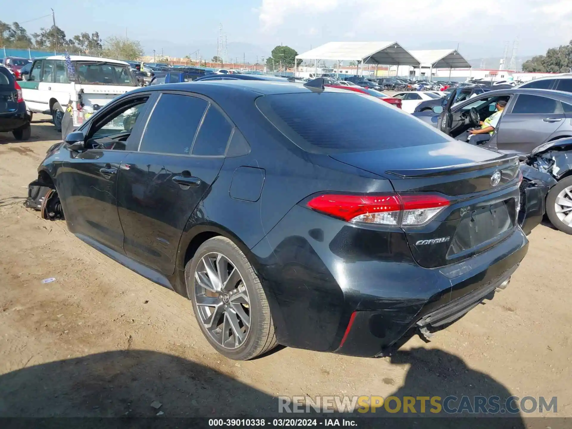 3 Photograph of a damaged car 5YFS4MCE3MP069921 TOYOTA COROLLA 2021