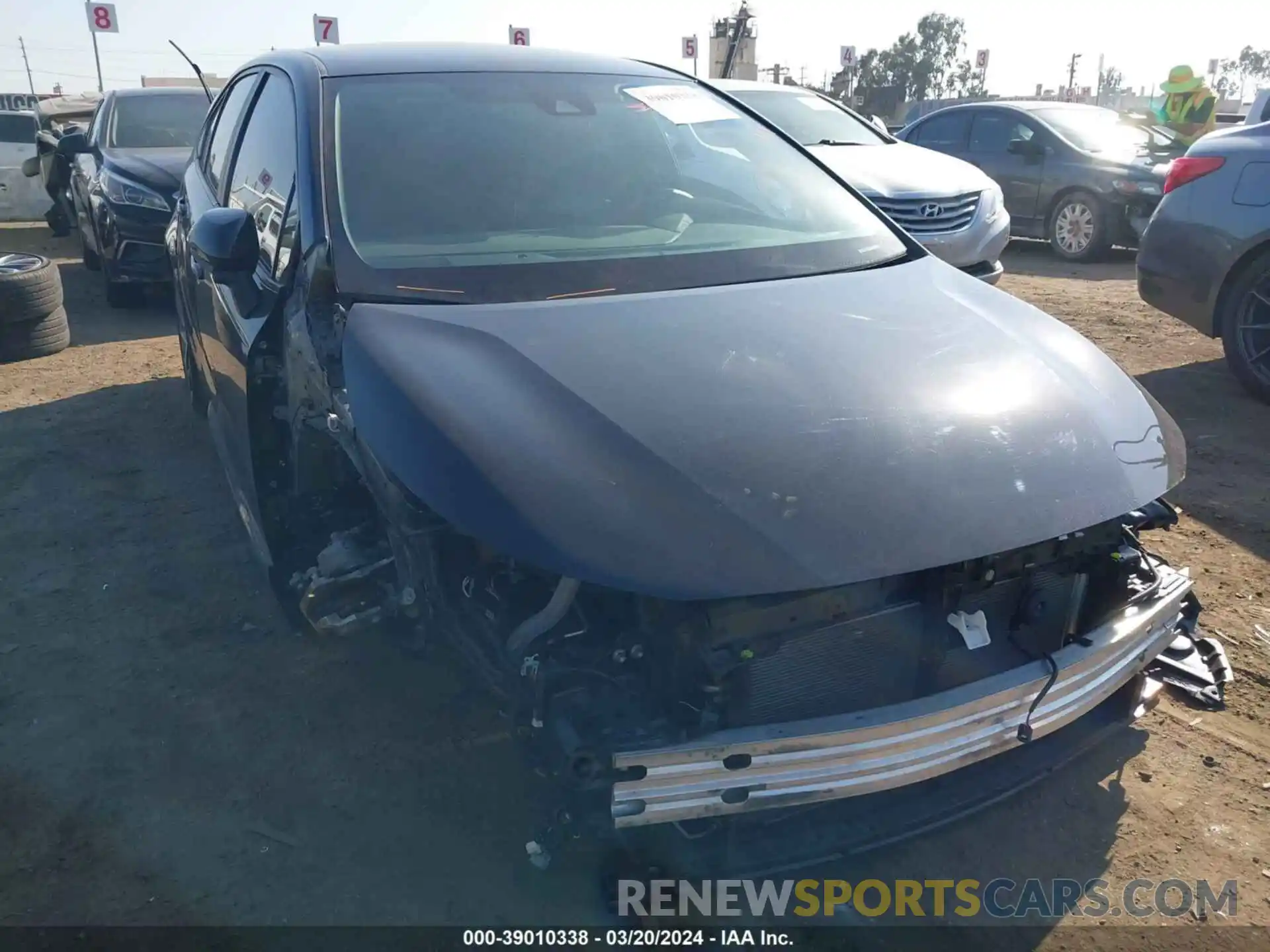 6 Photograph of a damaged car 5YFS4MCE3MP069921 TOYOTA COROLLA 2021