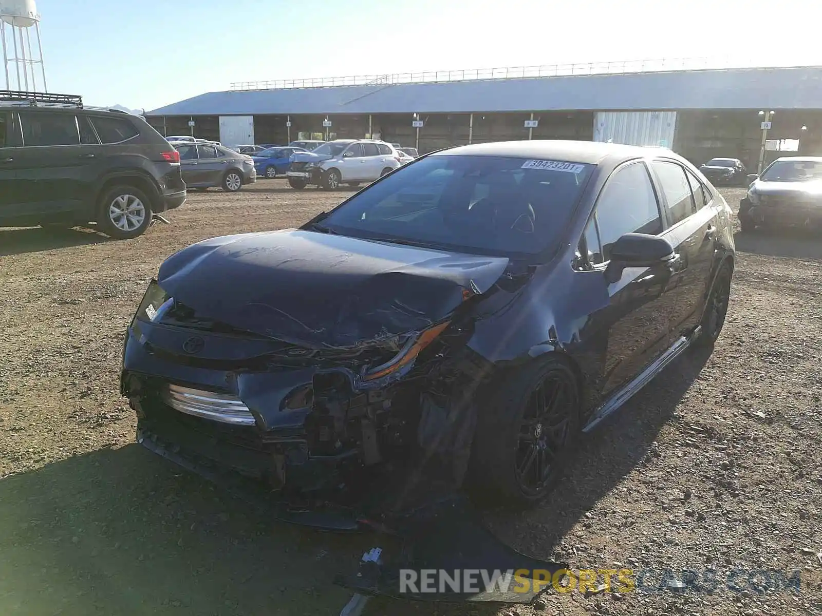 2 Photograph of a damaged car 5YFS4MCE3MP070390 TOYOTA COROLLA 2021