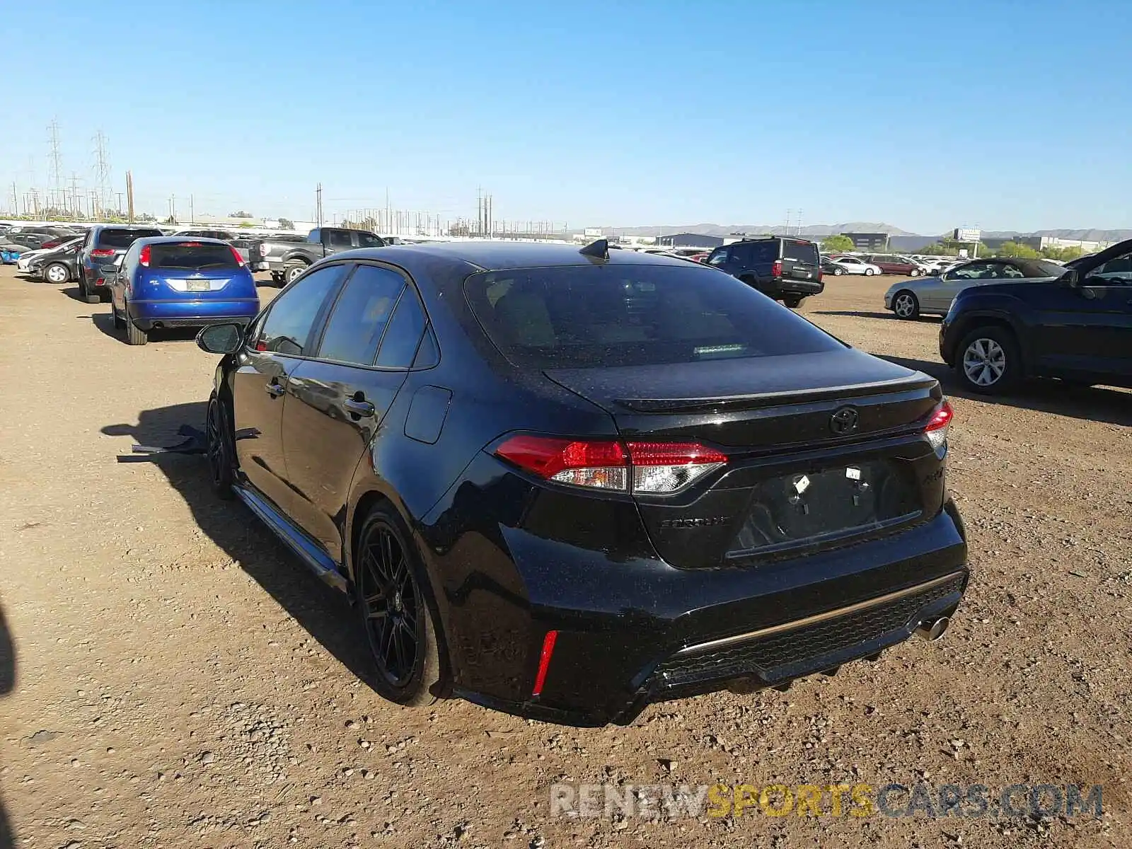 3 Photograph of a damaged car 5YFS4MCE3MP070390 TOYOTA COROLLA 2021