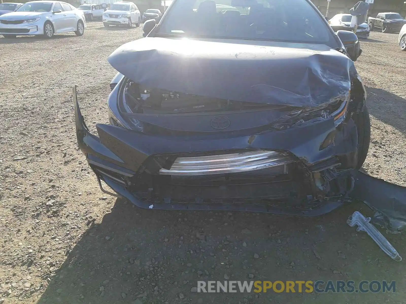 9 Photograph of a damaged car 5YFS4MCE3MP070390 TOYOTA COROLLA 2021