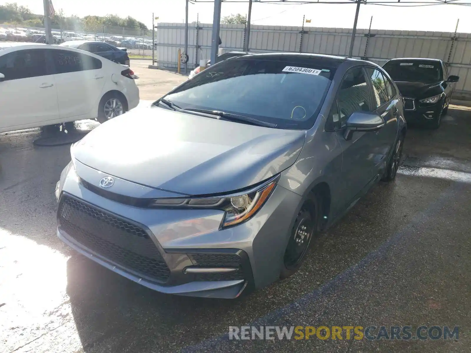 2 Photograph of a damaged car 5YFS4MCE3MP072608 TOYOTA COROLLA 2021