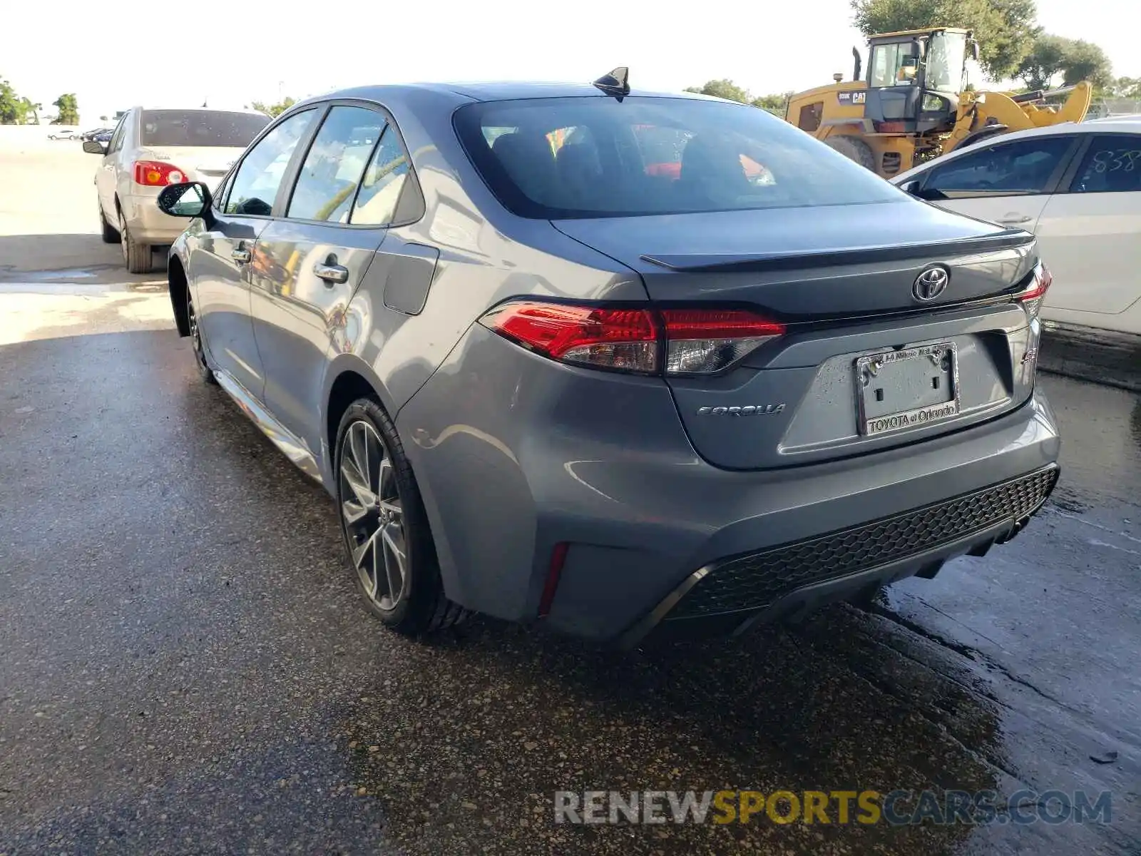 3 Photograph of a damaged car 5YFS4MCE3MP072608 TOYOTA COROLLA 2021