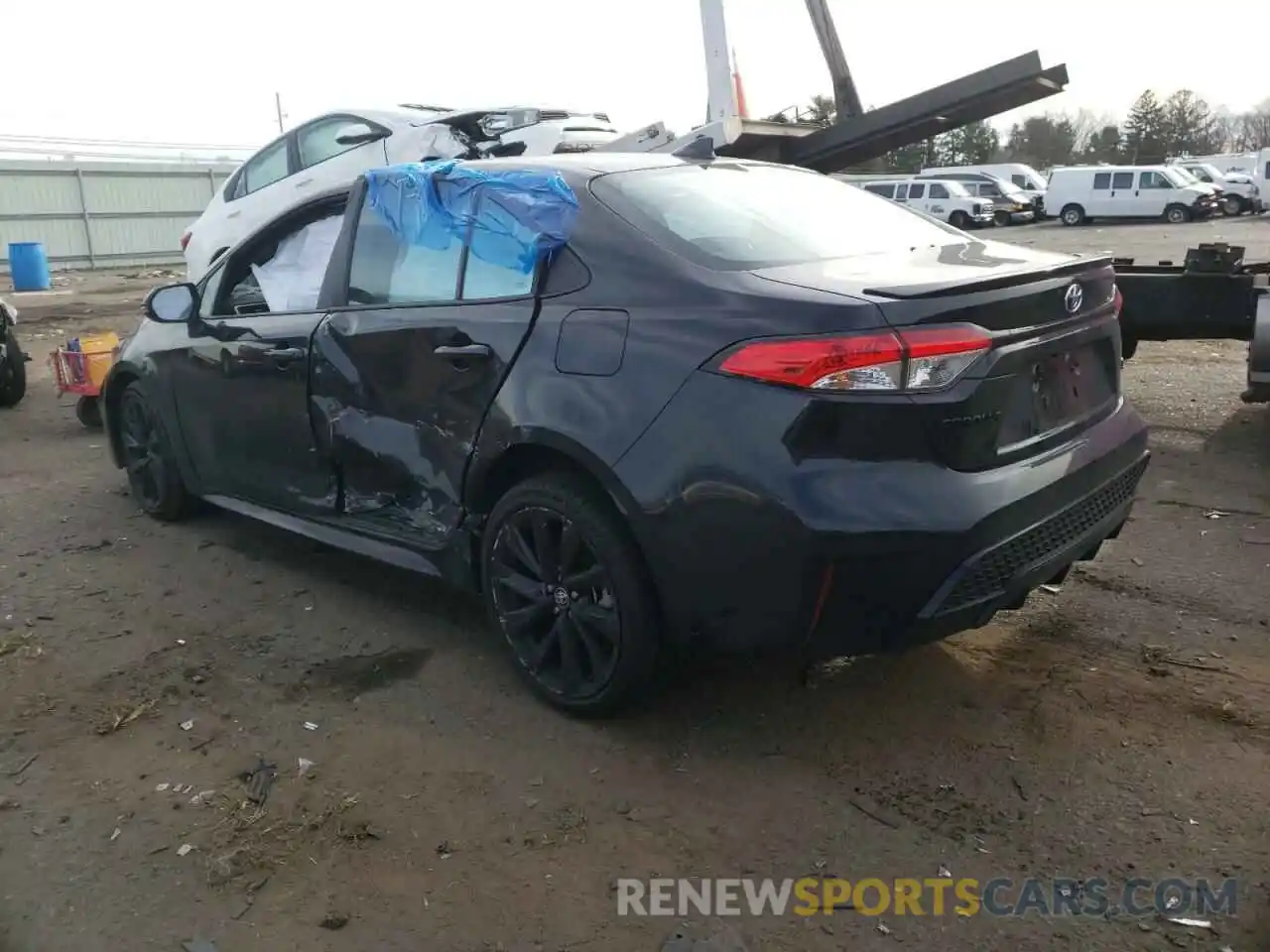 3 Photograph of a damaged car 5YFS4MCE3MP072866 TOYOTA COROLLA 2021