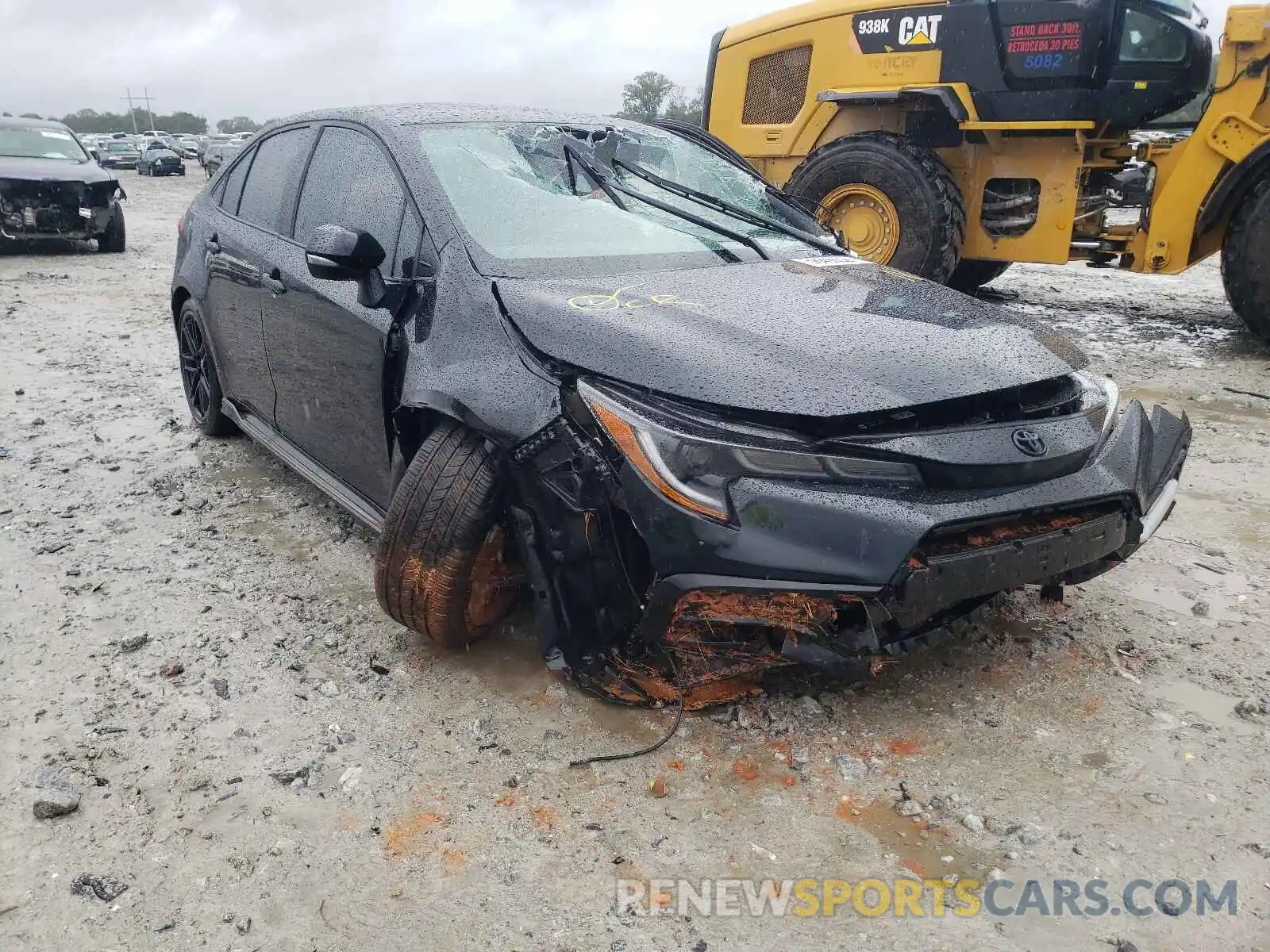 1 Photograph of a damaged car 5YFS4MCE3MP073015 TOYOTA COROLLA 2021