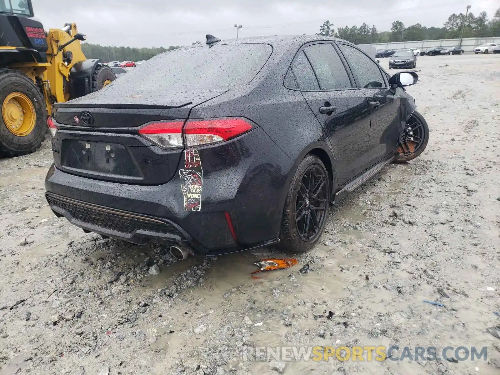 4 Photograph of a damaged car 5YFS4MCE3MP073015 TOYOTA COROLLA 2021