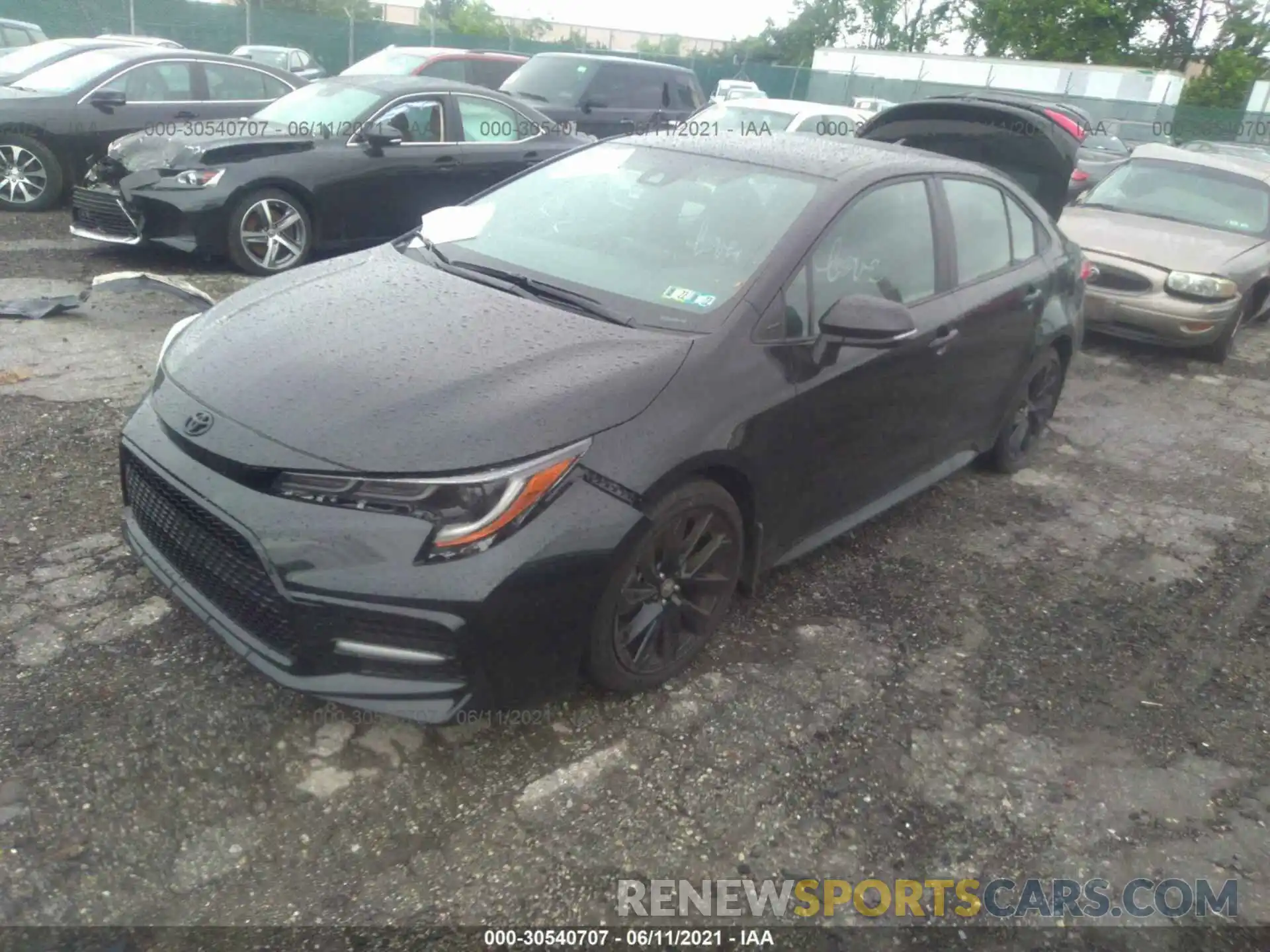 2 Photograph of a damaged car 5YFS4MCE3MP075511 TOYOTA COROLLA 2021