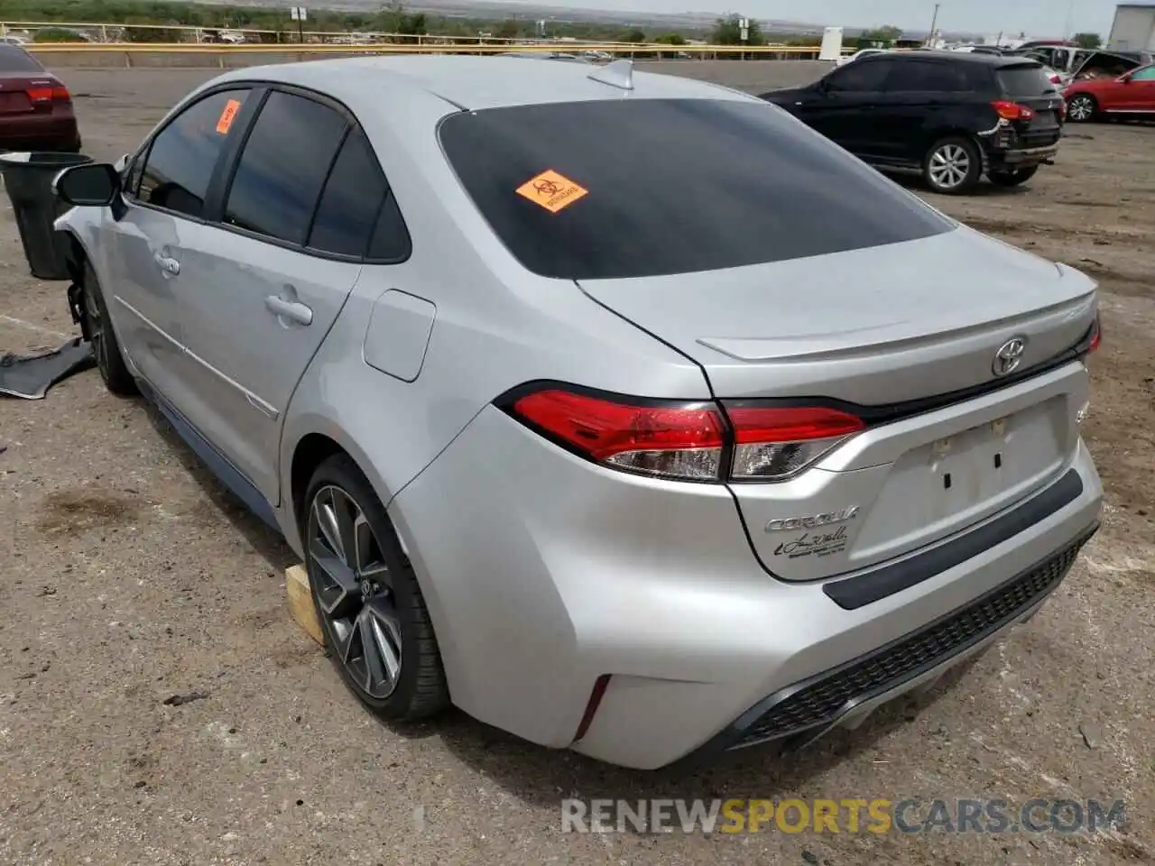 3 Photograph of a damaged car 5YFS4MCE3MP076321 TOYOTA COROLLA 2021