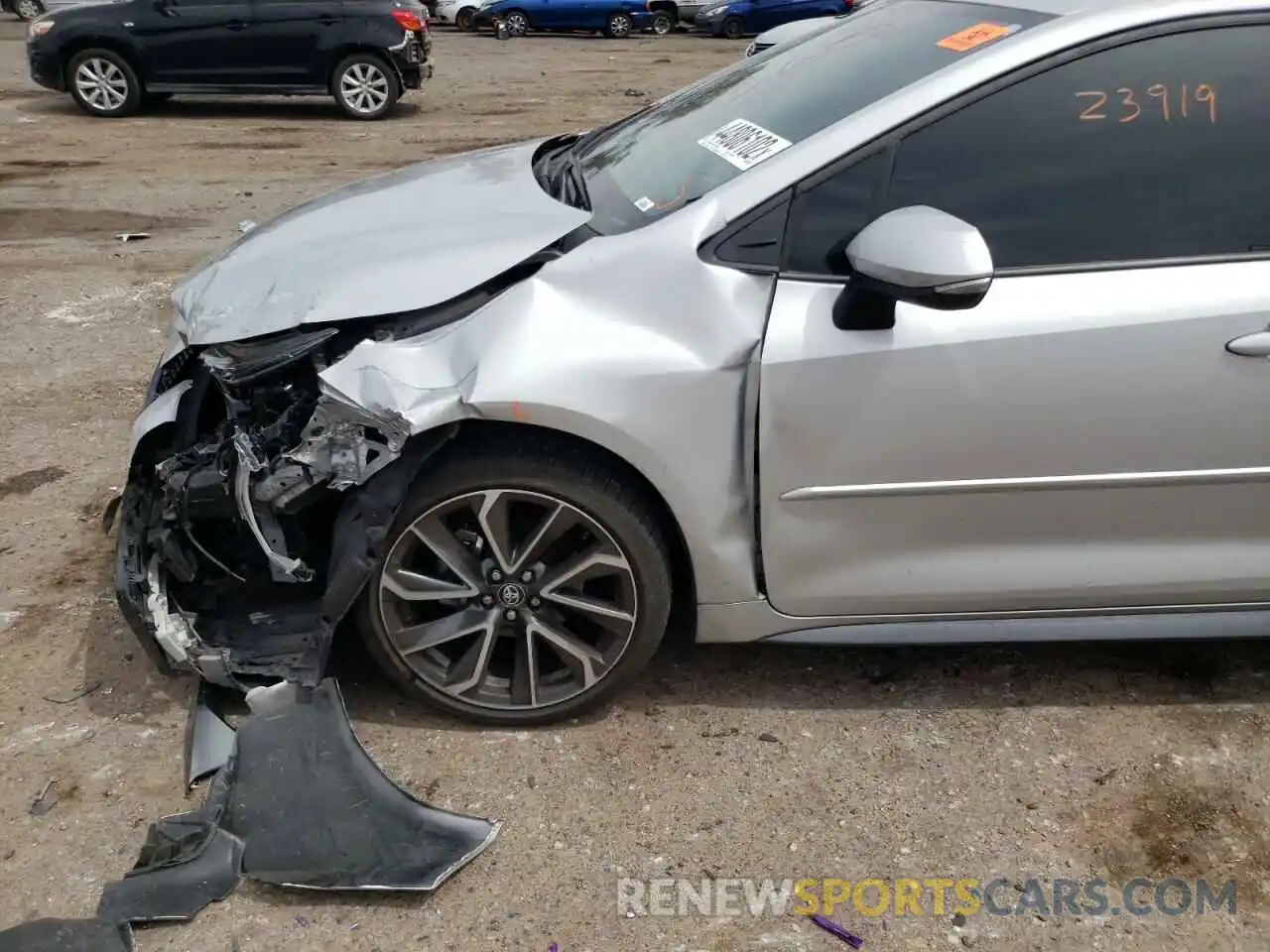 9 Photograph of a damaged car 5YFS4MCE3MP076321 TOYOTA COROLLA 2021