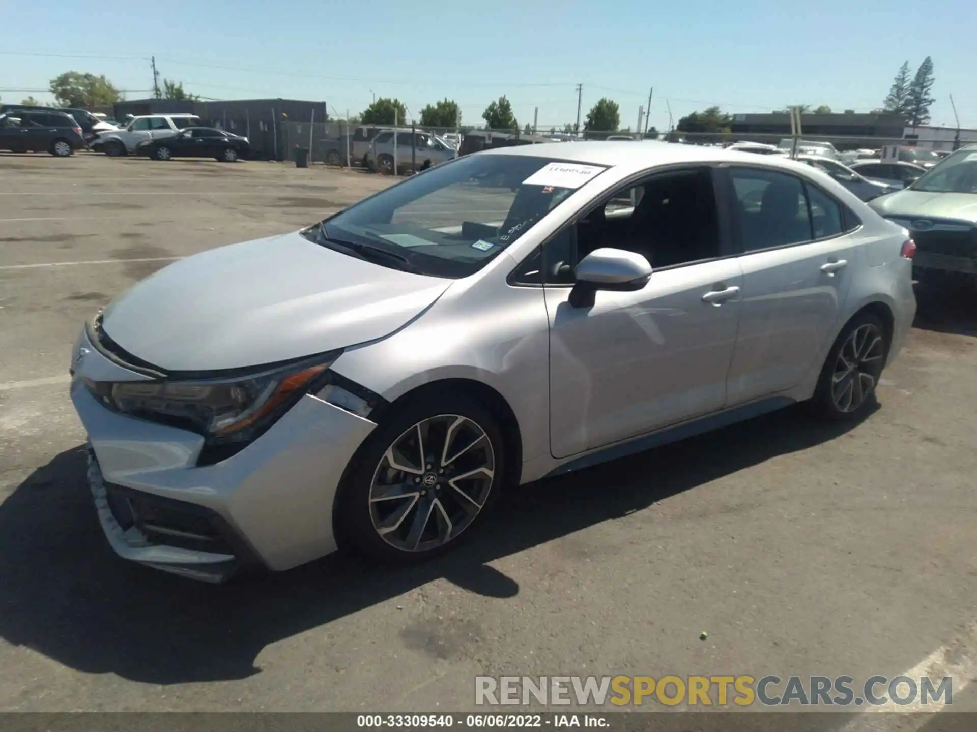 2 Photograph of a damaged car 5YFS4MCE3MP079400 TOYOTA COROLLA 2021