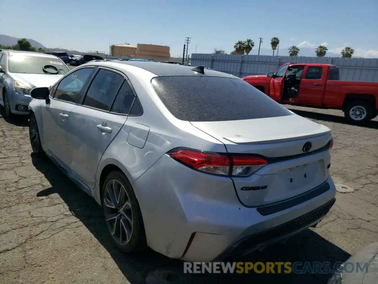 3 Photograph of a damaged car 5YFS4MCE3MP079977 TOYOTA COROLLA 2021