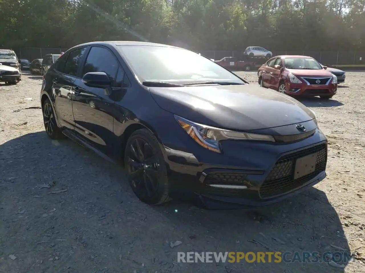 1 Photograph of a damaged car 5YFS4MCE3MP080188 TOYOTA COROLLA 2021