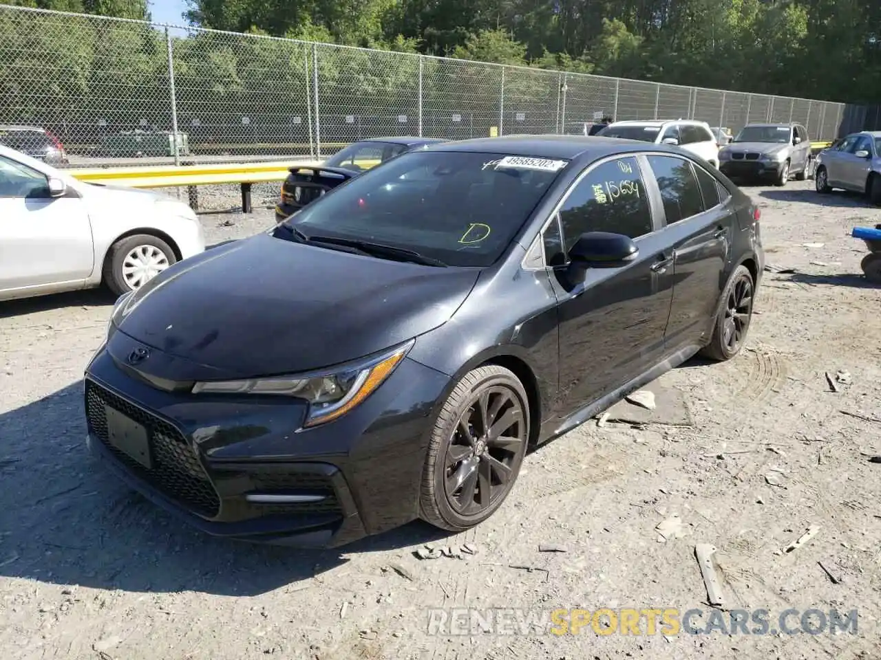 2 Photograph of a damaged car 5YFS4MCE3MP080188 TOYOTA COROLLA 2021