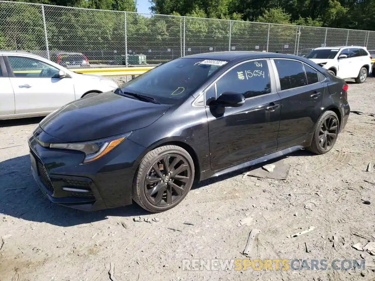 9 Photograph of a damaged car 5YFS4MCE3MP080188 TOYOTA COROLLA 2021