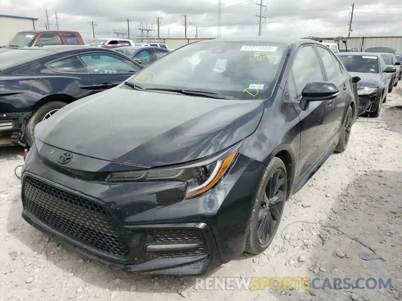 2 Photograph of a damaged car 5YFS4MCE3MP080370 TOYOTA COROLLA 2021