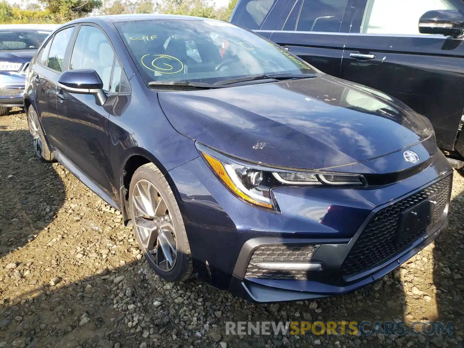 1 Photograph of a damaged car 5YFS4MCE3MP082023 TOYOTA COROLLA 2021